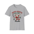 Santa Serves All Day Tennis Christmas T-Shirt