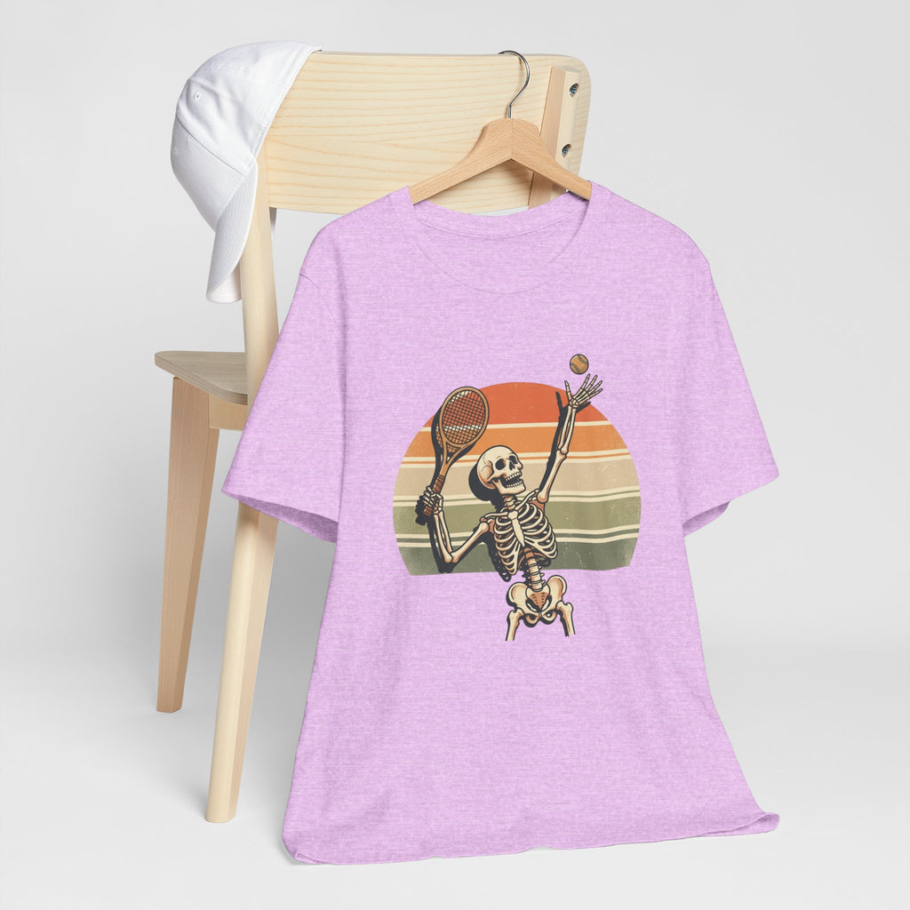 Skeleton Tennis Vintage Sunset Tee