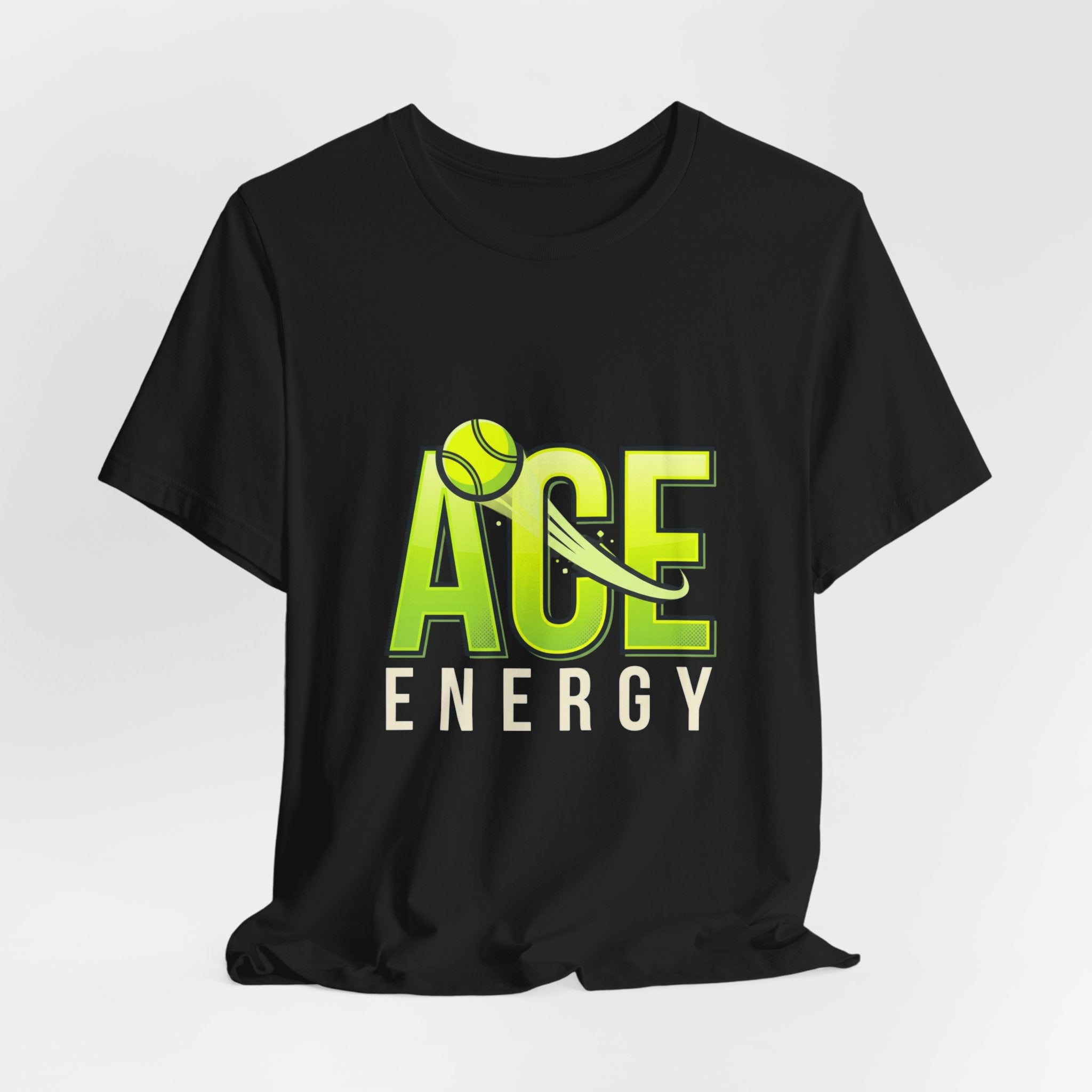 T-Shirt — "Ace Energy" Tennis Graphic Tee
