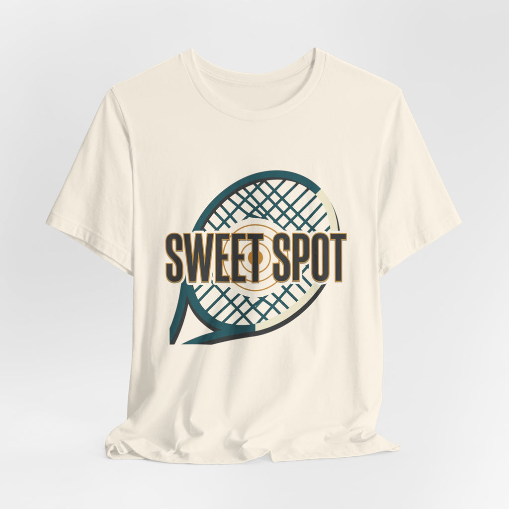 Tennis Tee – “Sweet Spot” Racket Graphic Shirt