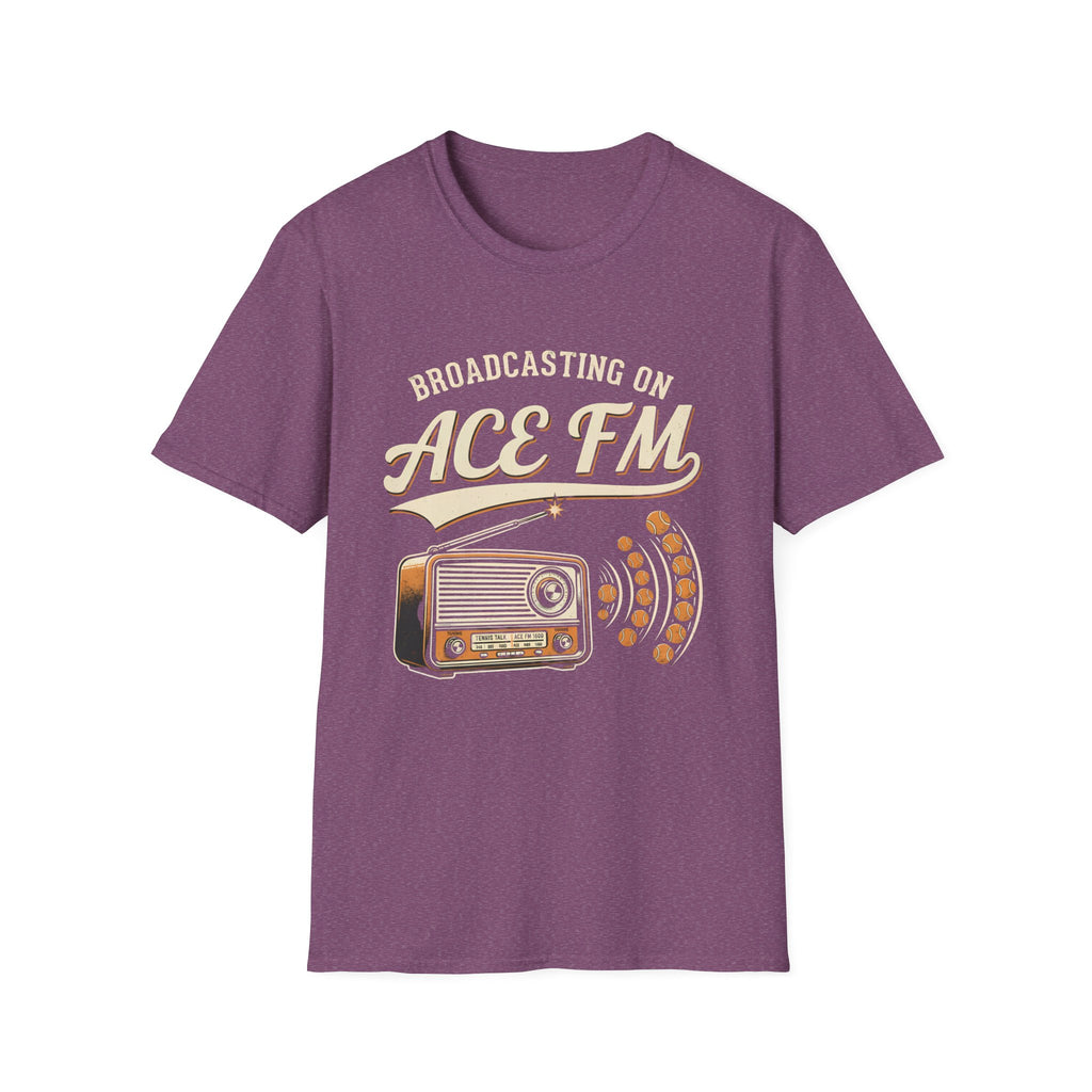 Broadcasting on ACE FM Retro Radio T-Shirt — Vintage Music Station Tee