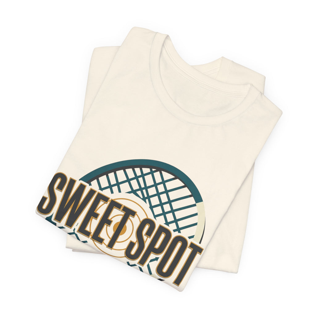 Tennis Tee – “Sweet Spot” Racket Graphic Shirt