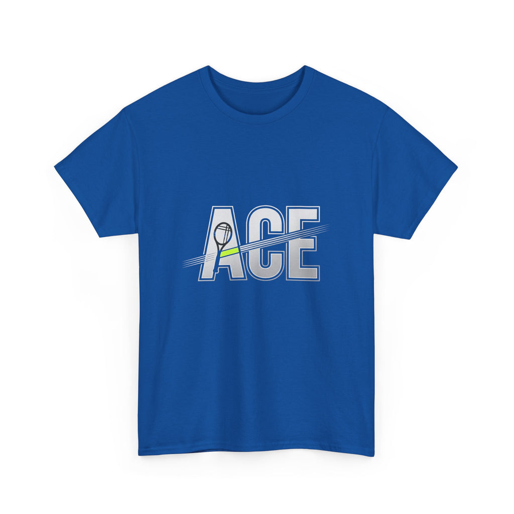 Ace Graphic Tee — Minimal Tennis 'ACE' Design