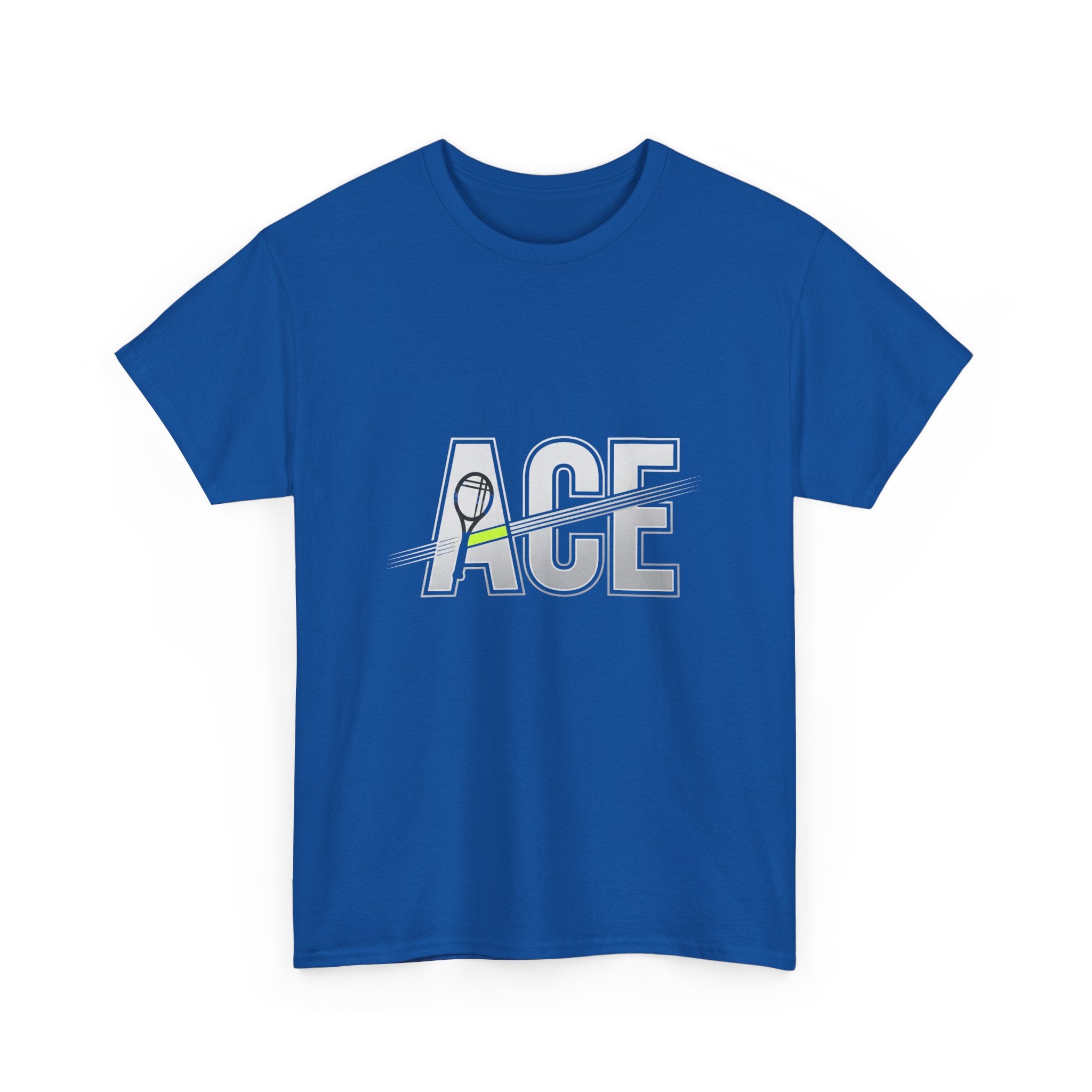 Ace Graphic Tee — Minimal Tennis 'ACE' Design