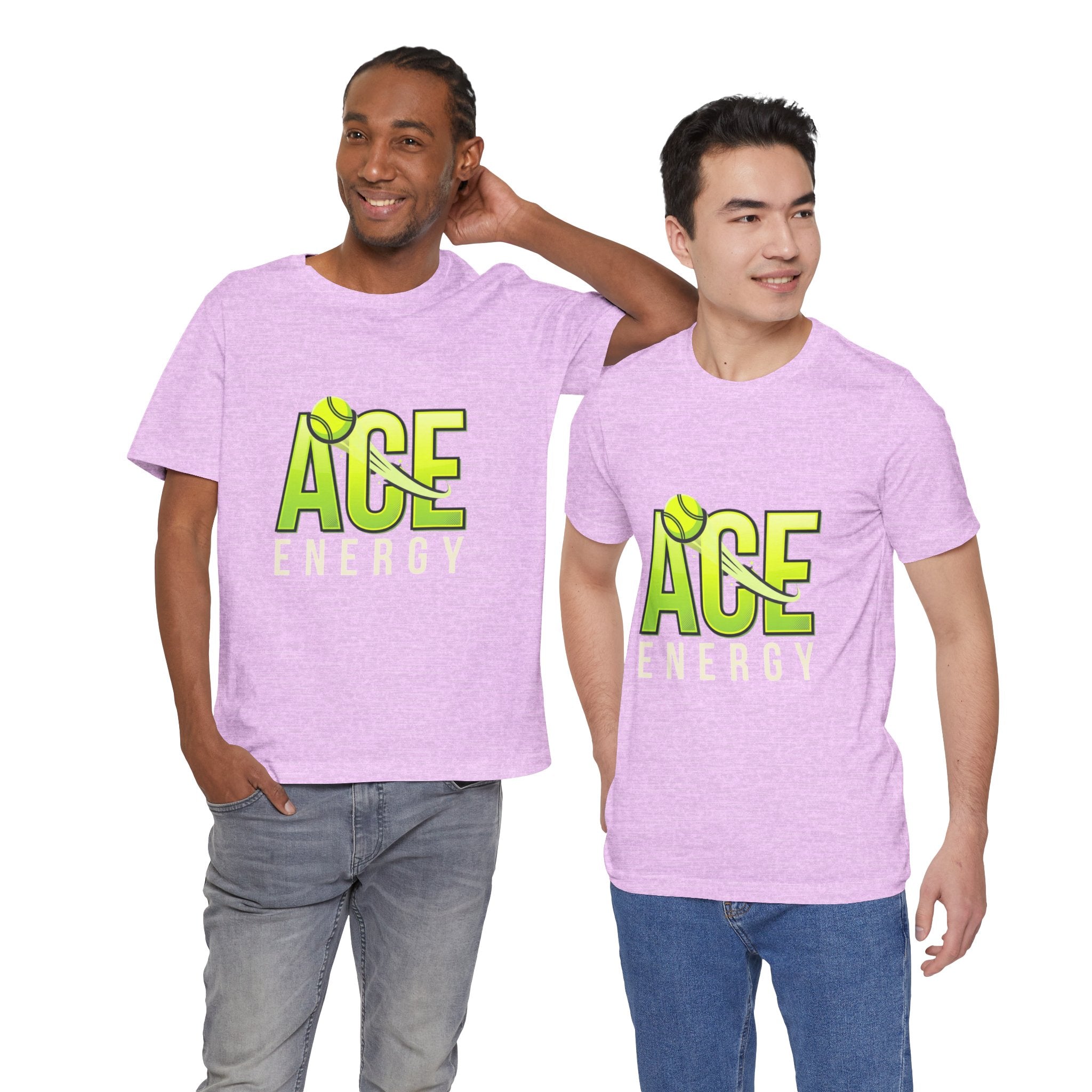 T-Shirt — "Ace Energy" Tennis Graphic Tee