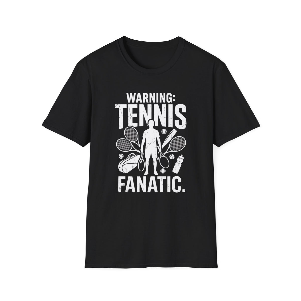 Warning: Tennis Fanatic T-Shirt