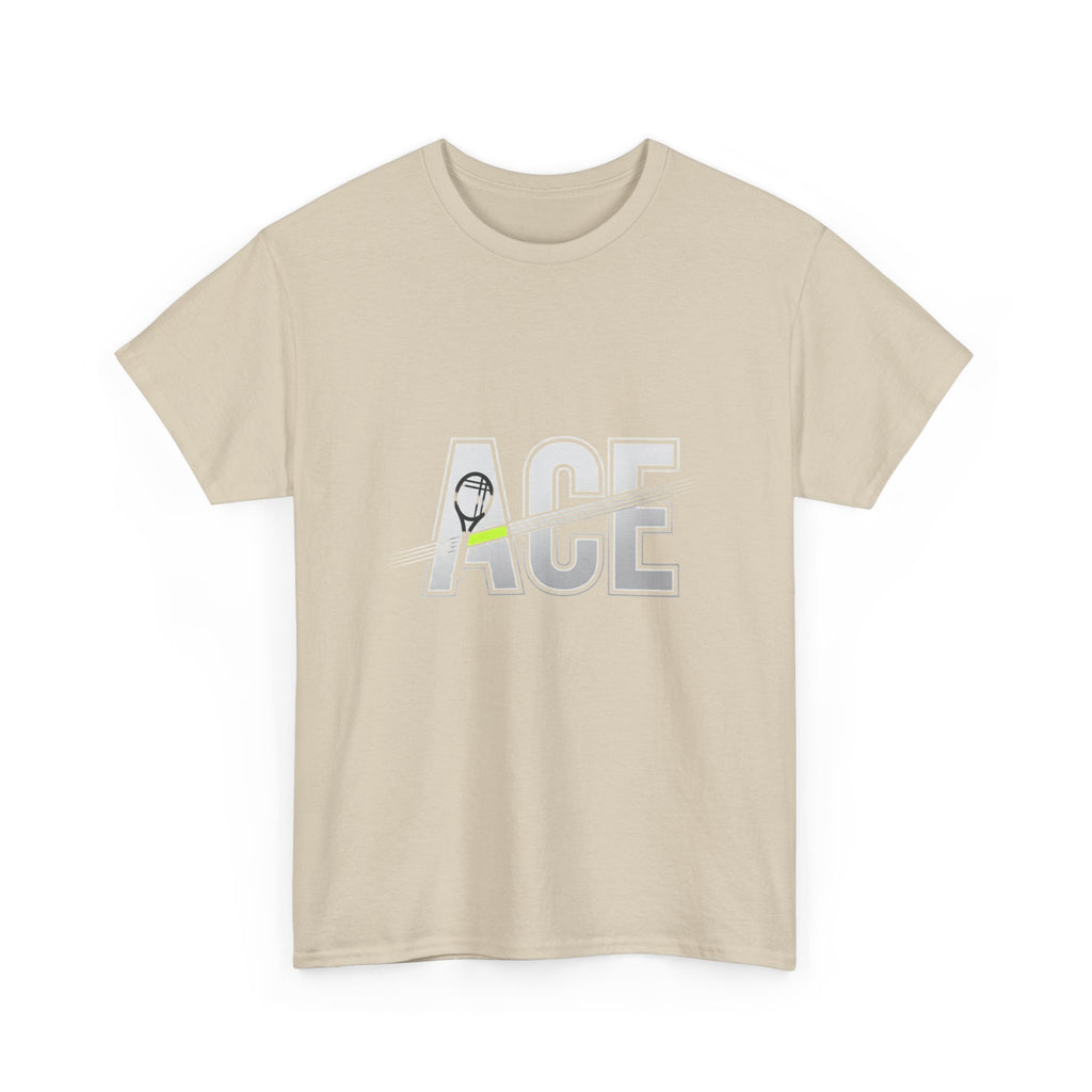 Ace Graphic Tee — Minimal Tennis 'ACE' Design