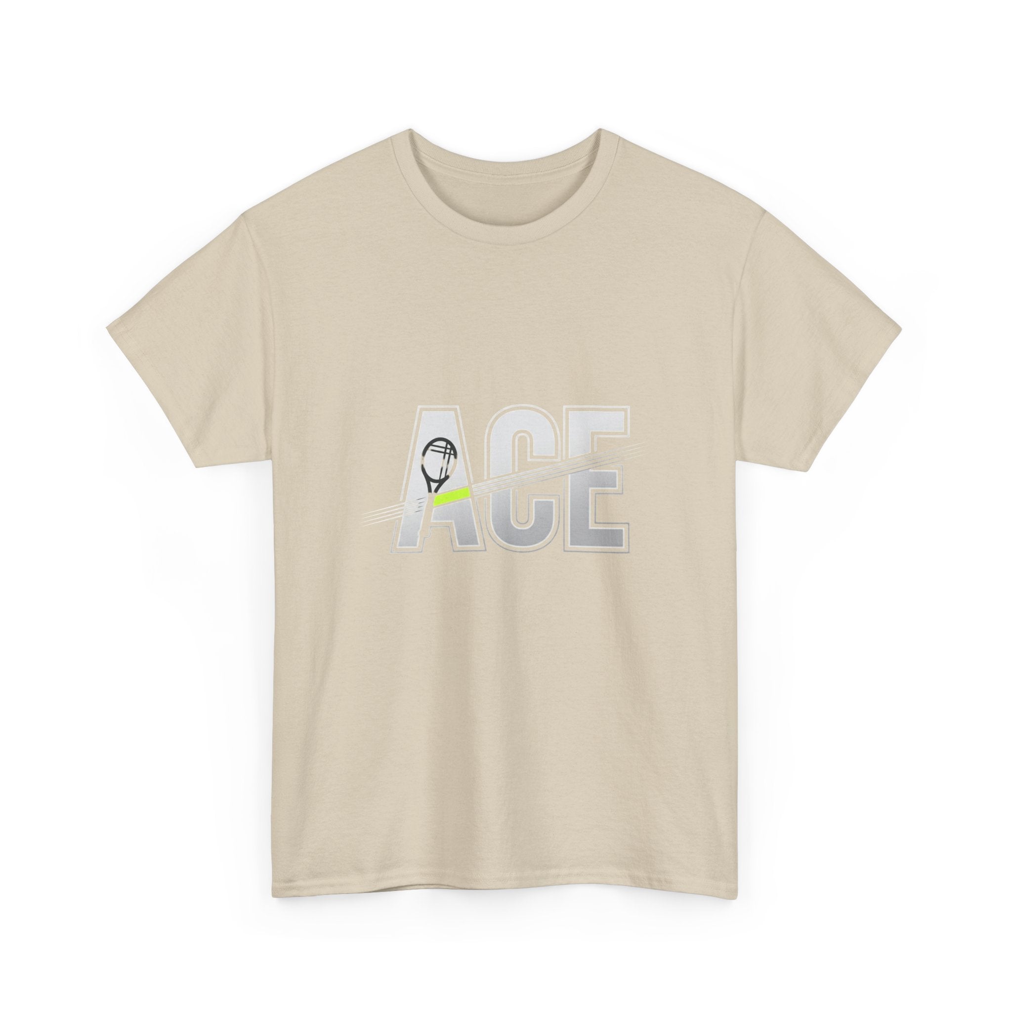 Ace Graphic Tee — Minimal Tennis 'ACE' Design