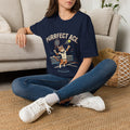 Purrfect Ace Tennis T‑Shirt — Cute Cat Tennis Player Graphic Tee