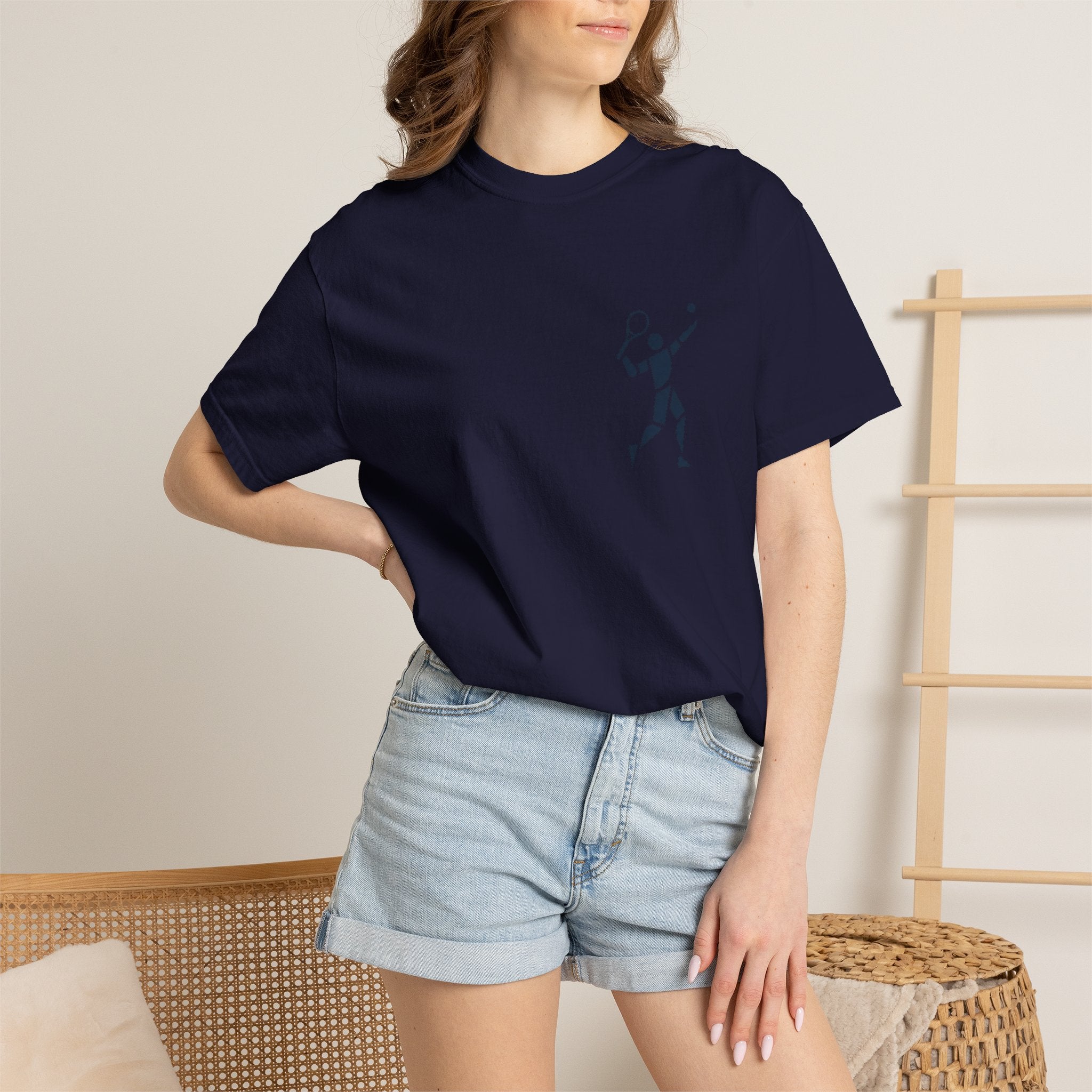 Tennis Player Graphic T-Shirt
