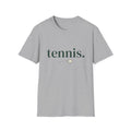 Tennis Tee — Minimalist 'tennis.' T-Shirt