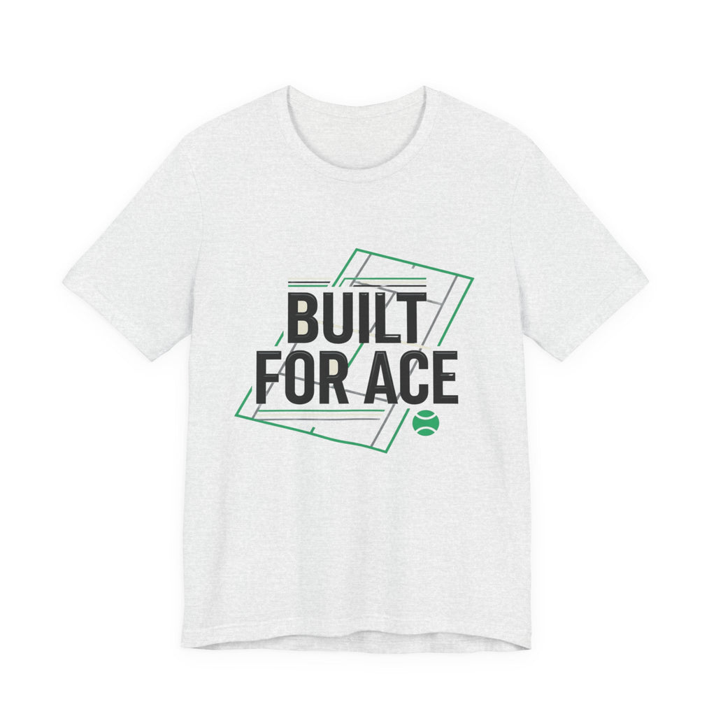 Built For Ace Tennis T‑Shirt – Retro Court Graphic Tee