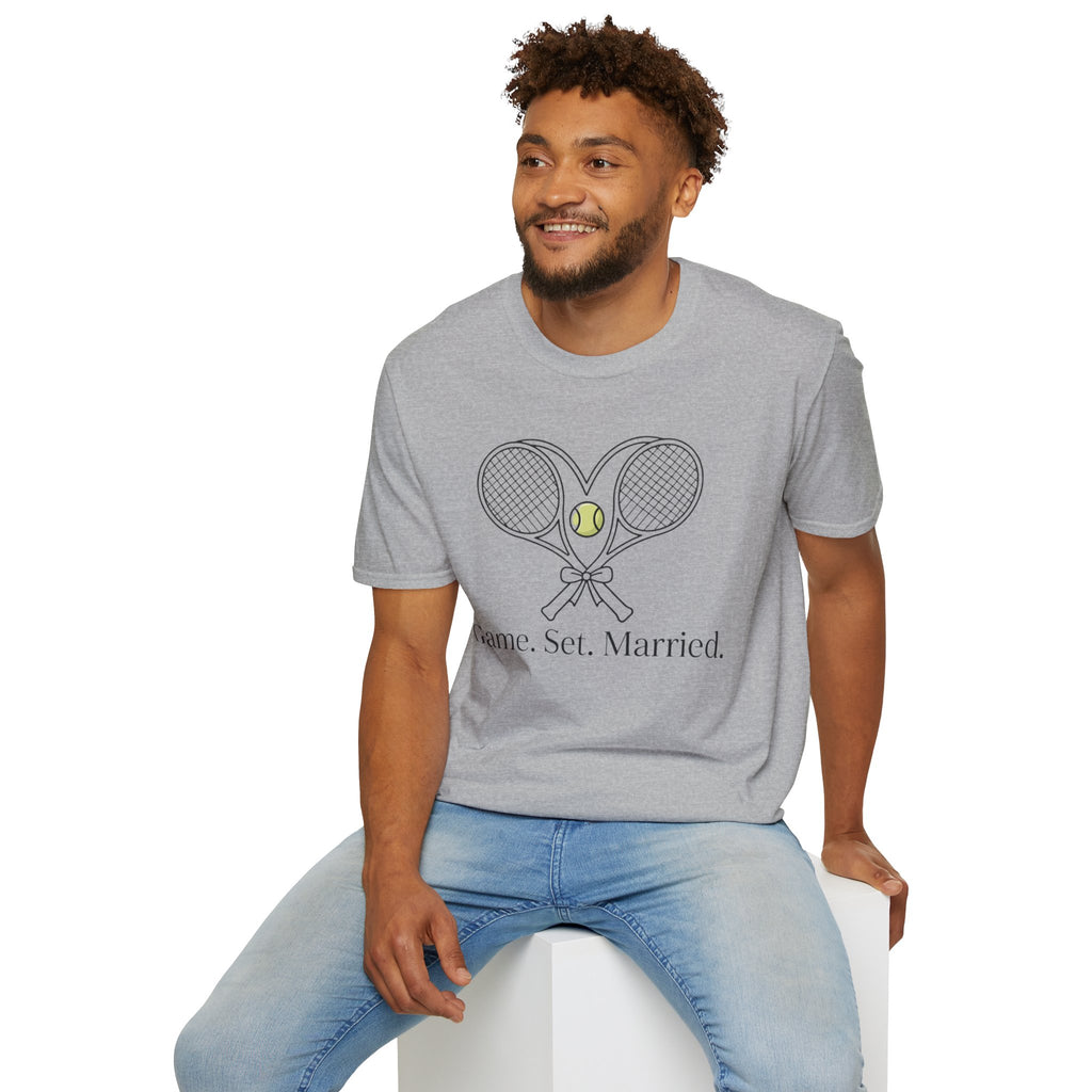 Tennis 'Game. Set. Married.' T-Shirt