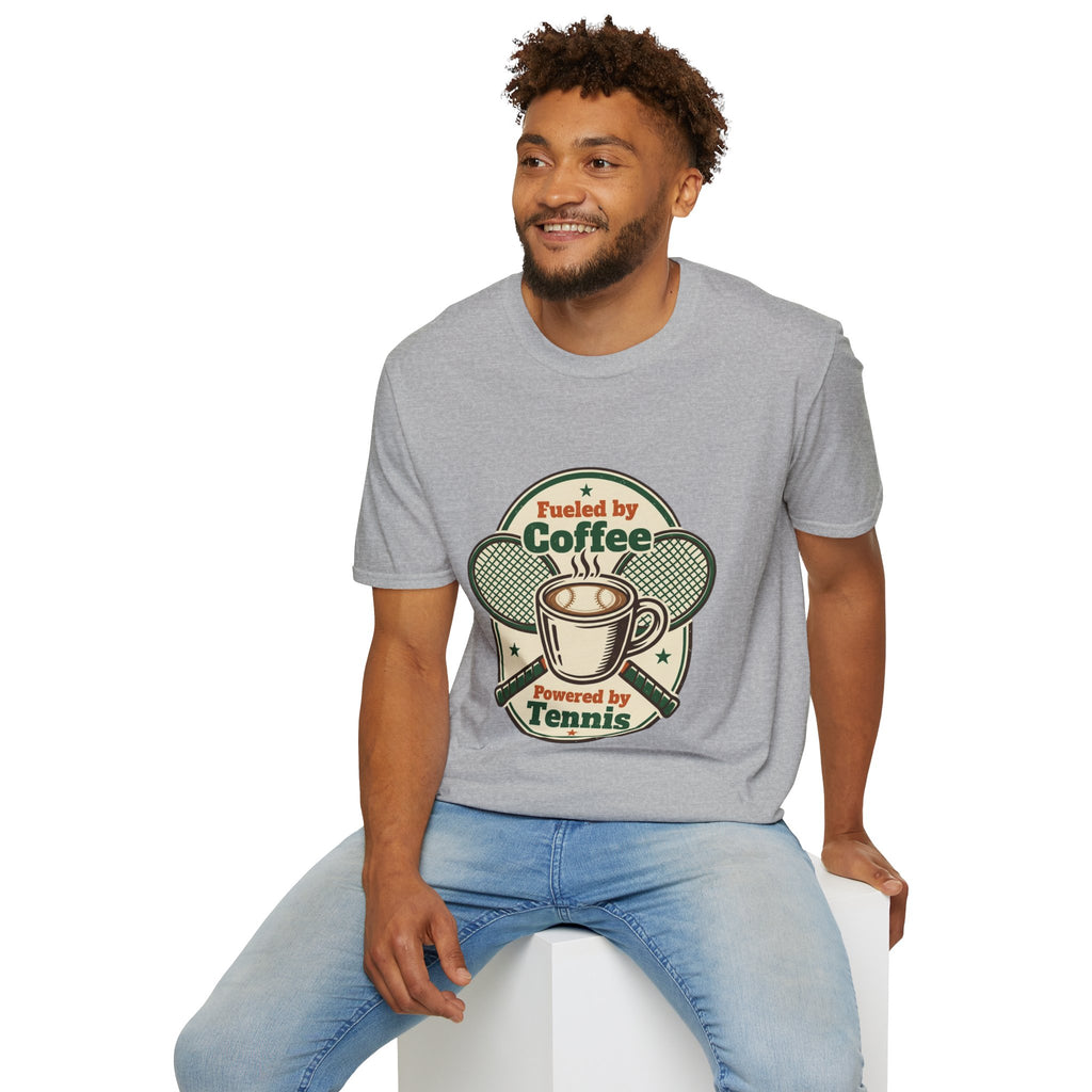 Fueled by Coffee, Powered by Tennis T-Shirt