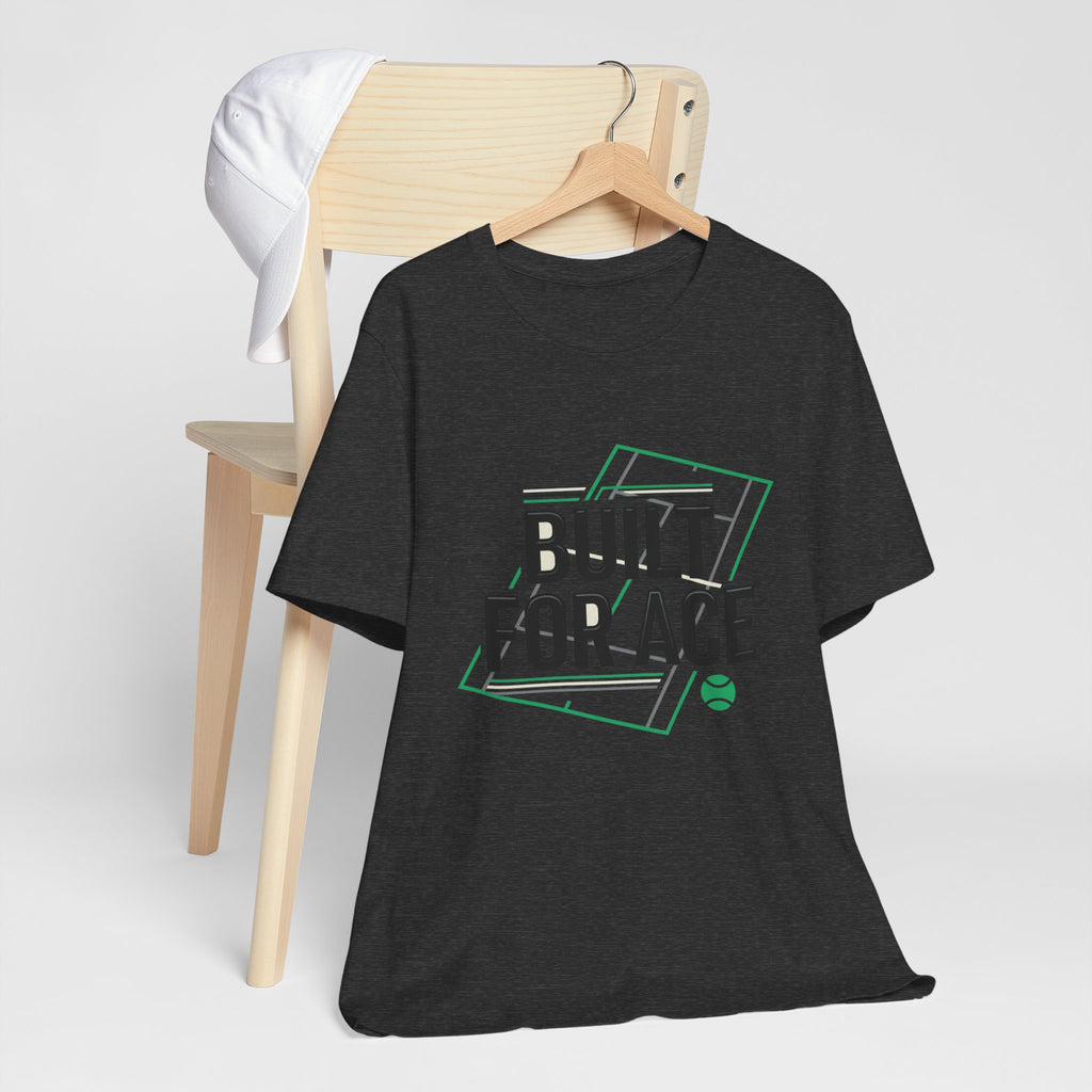 Built For Ace Tennis T‑Shirt – Retro Court Graphic Tee