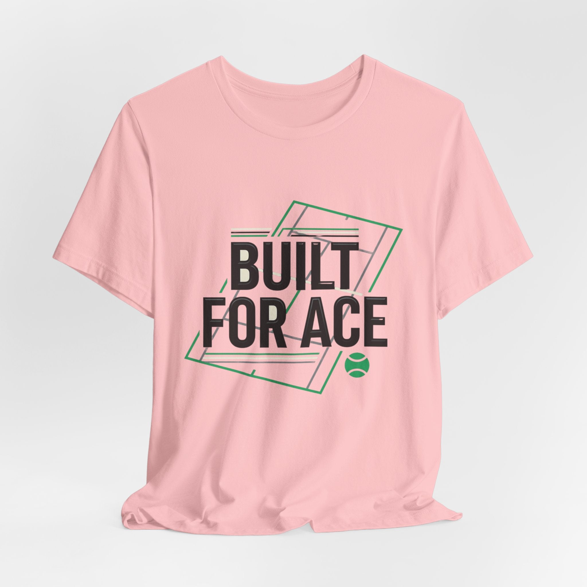 Built For Ace Tennis T‑Shirt – Retro Court Graphic Tee