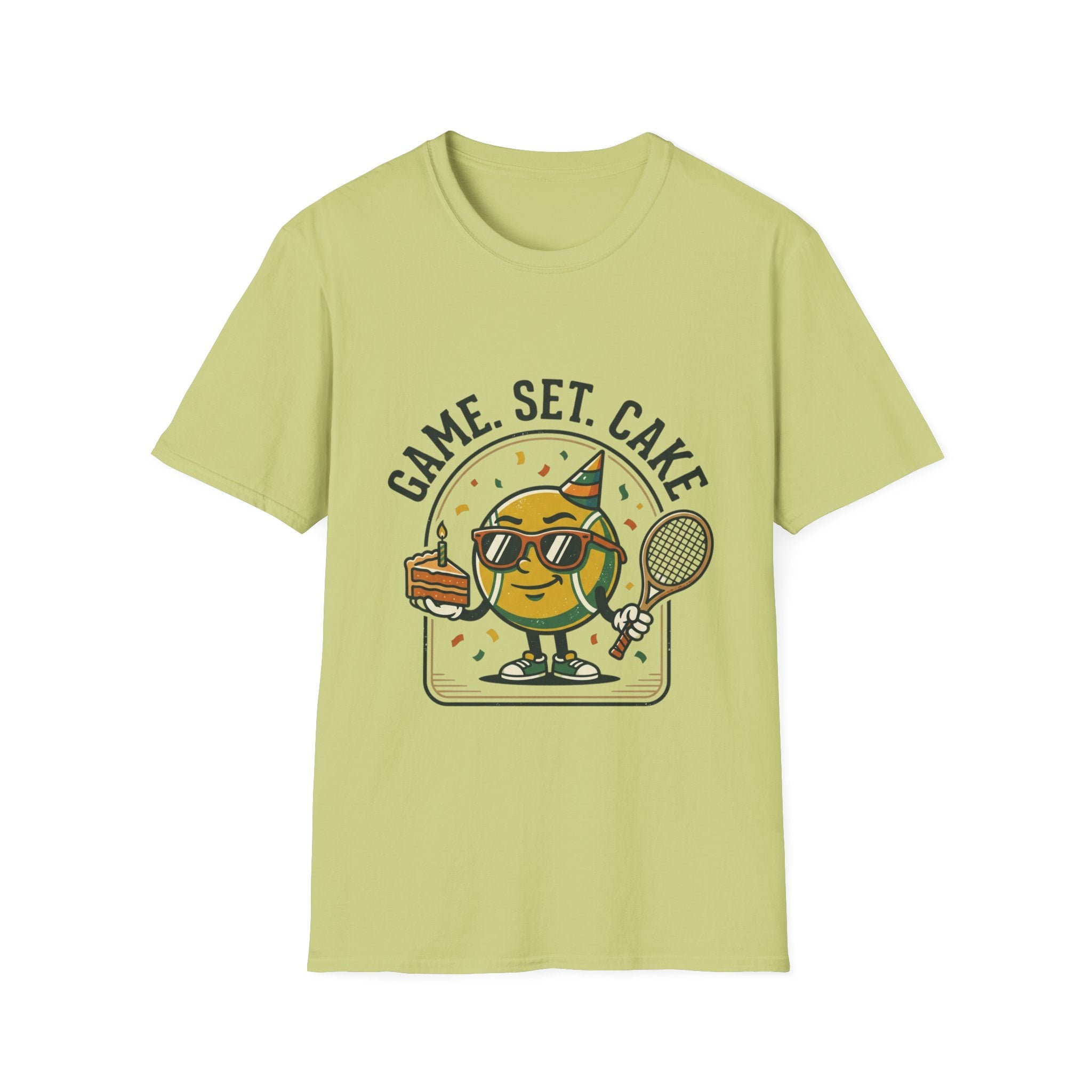 Game. Set. Cake. Tennis Slice Graphic Tee