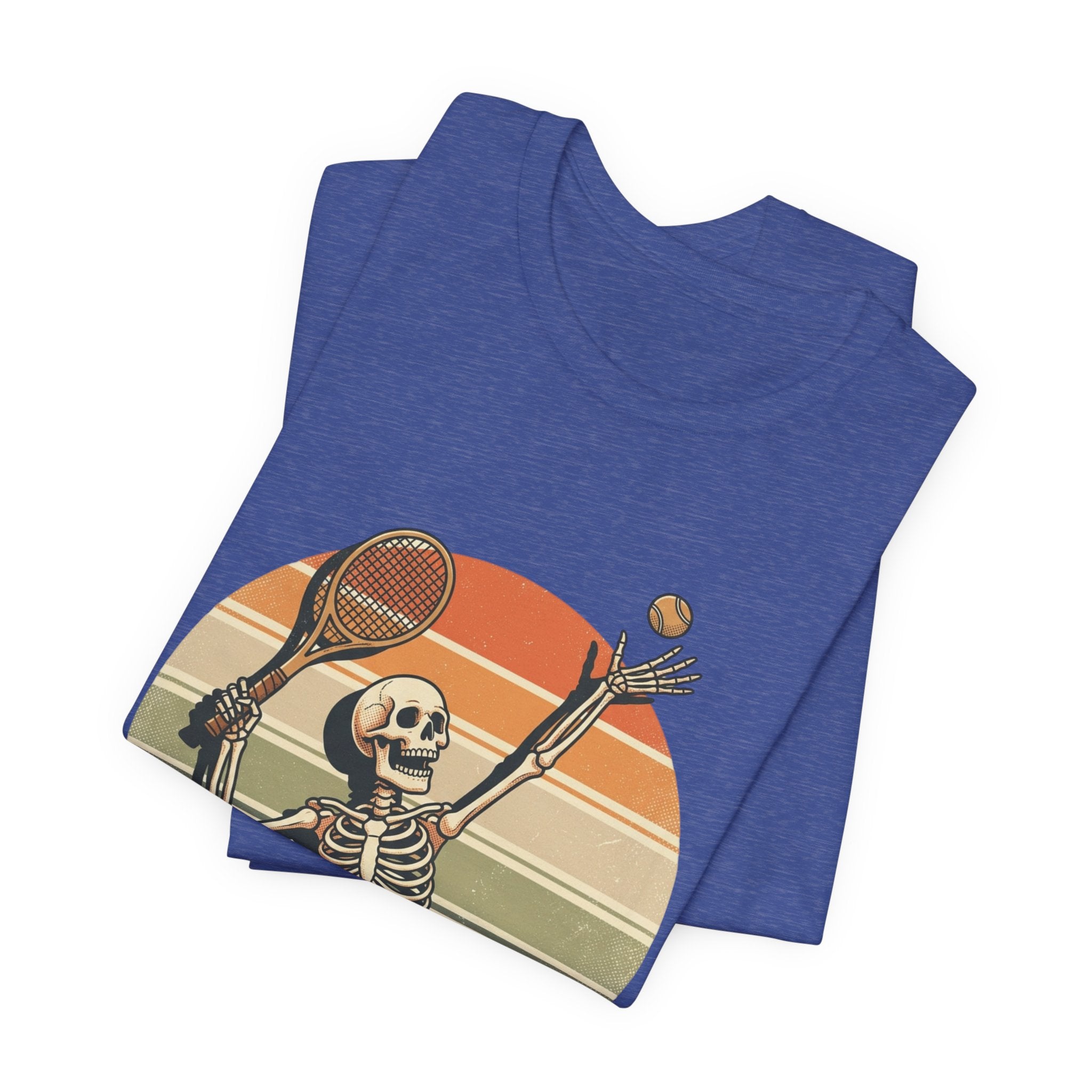 Skeleton Tennis Vintage Sunset Tee
