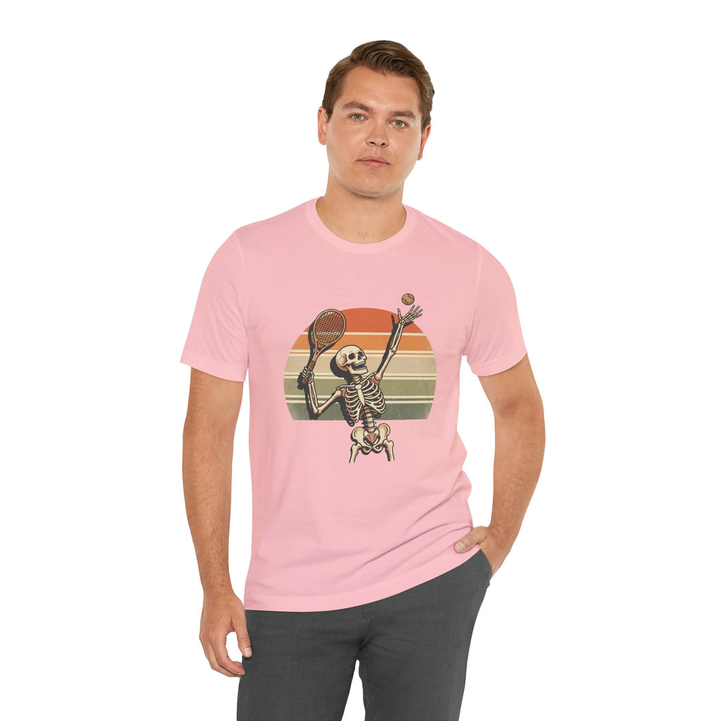 Skeleton Tennis Vintage Sunset Tee