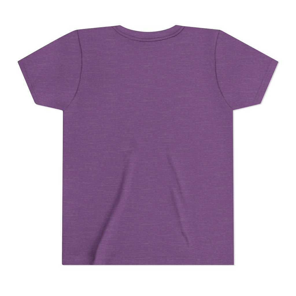 Princess Fairy Kids T-Shirt - Cute Pink Crowned Princess Graphic Youth Tee