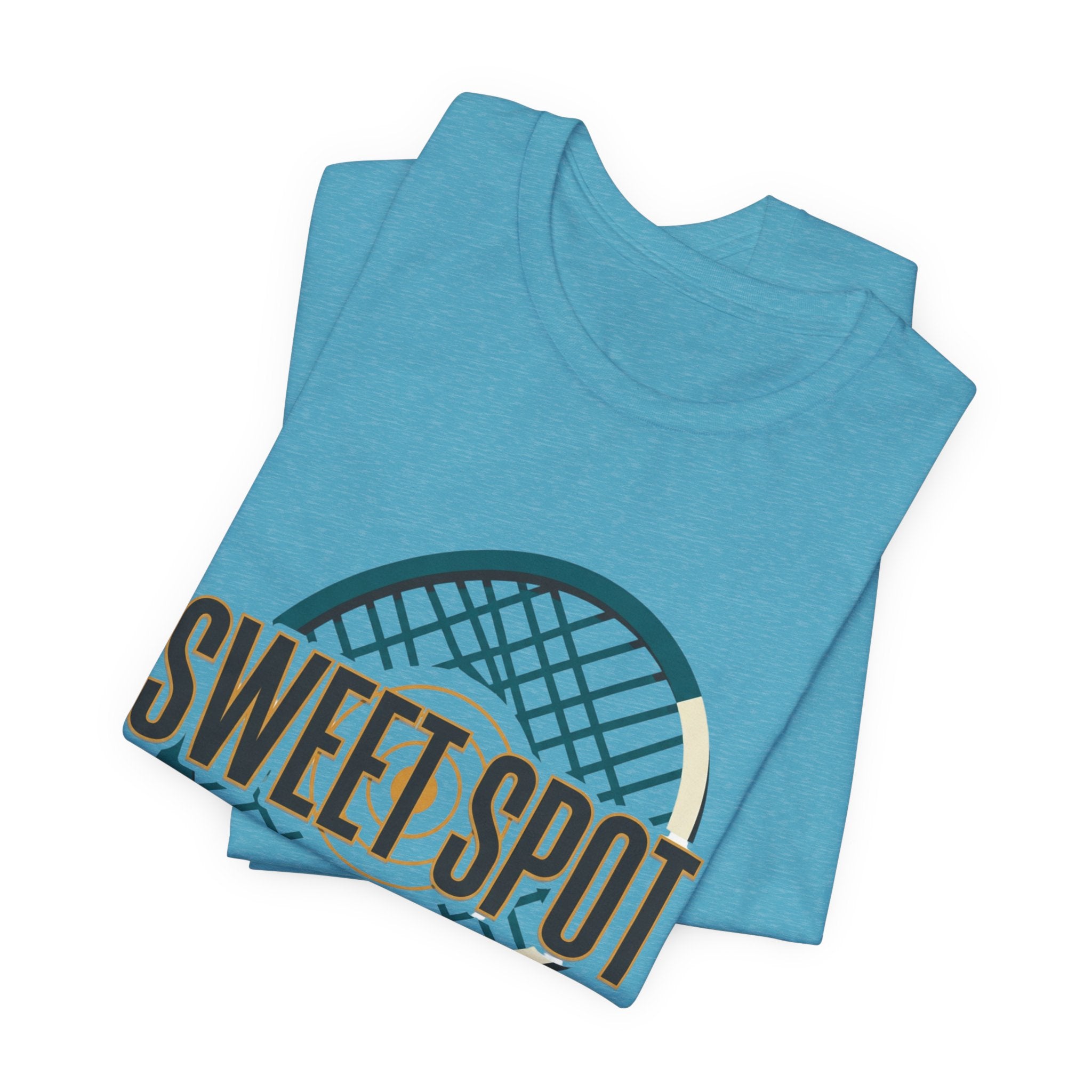 Tennis Tee – “Sweet Spot” Racket Graphic Shirt
