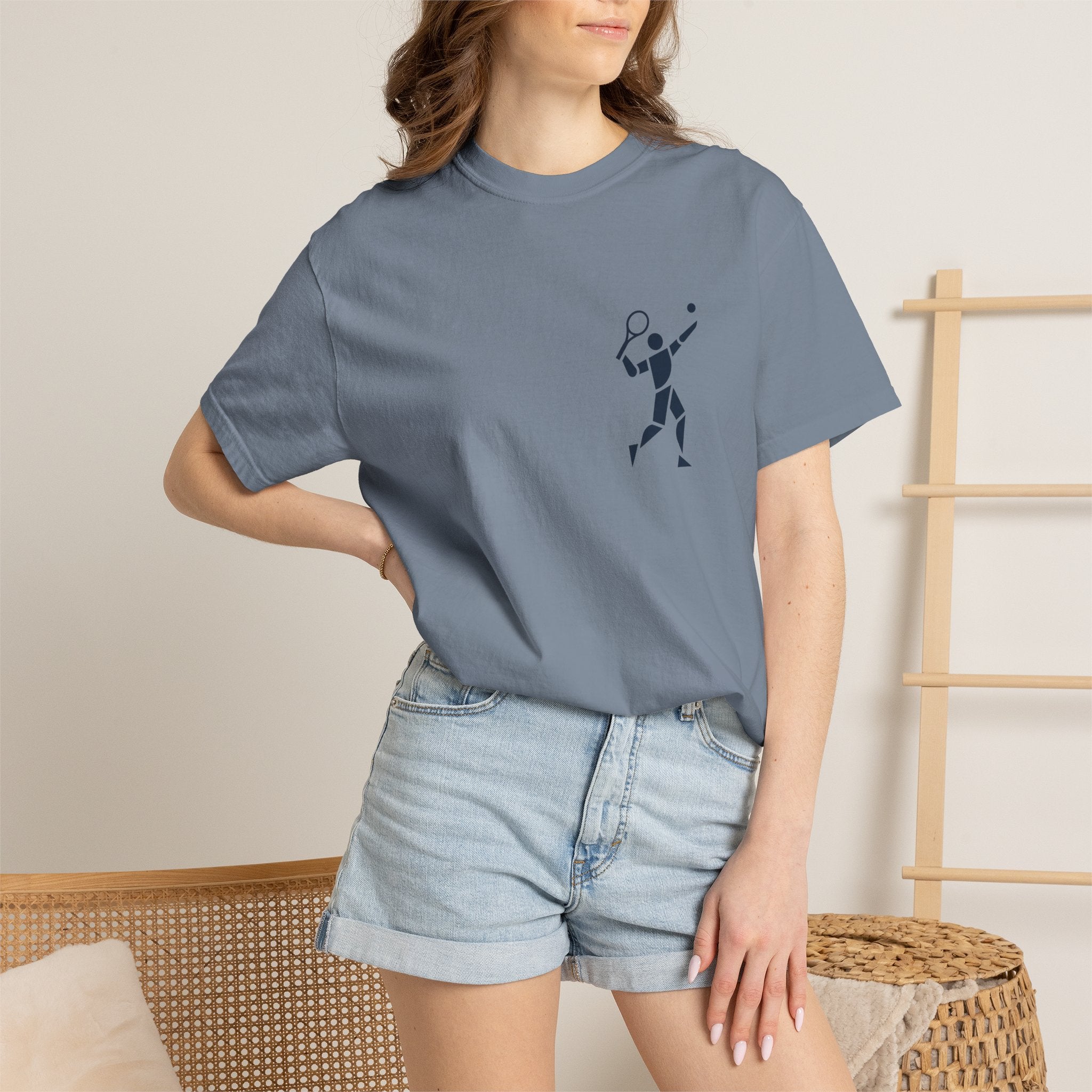 Tennis Player Graphic T-Shirt