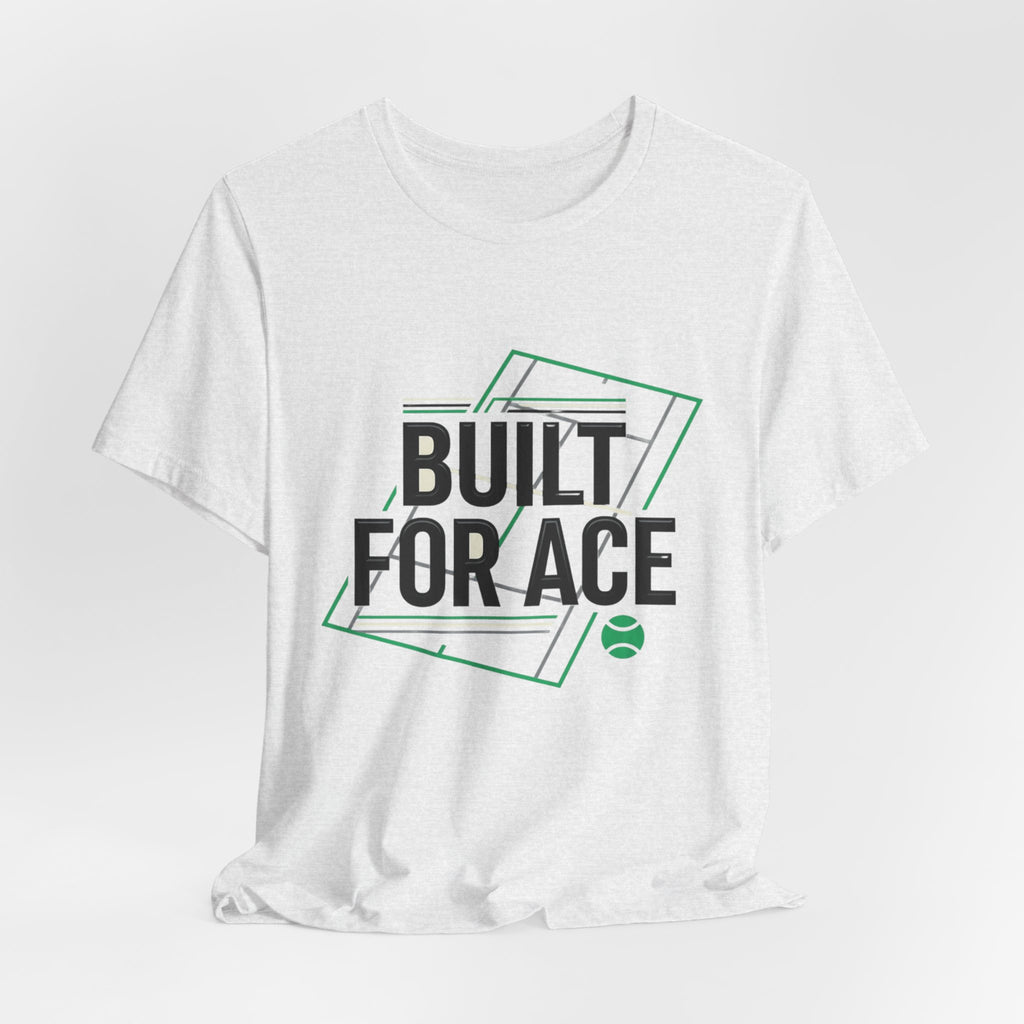 Built For Ace Tennis T‑Shirt – Retro Court Graphic Tee