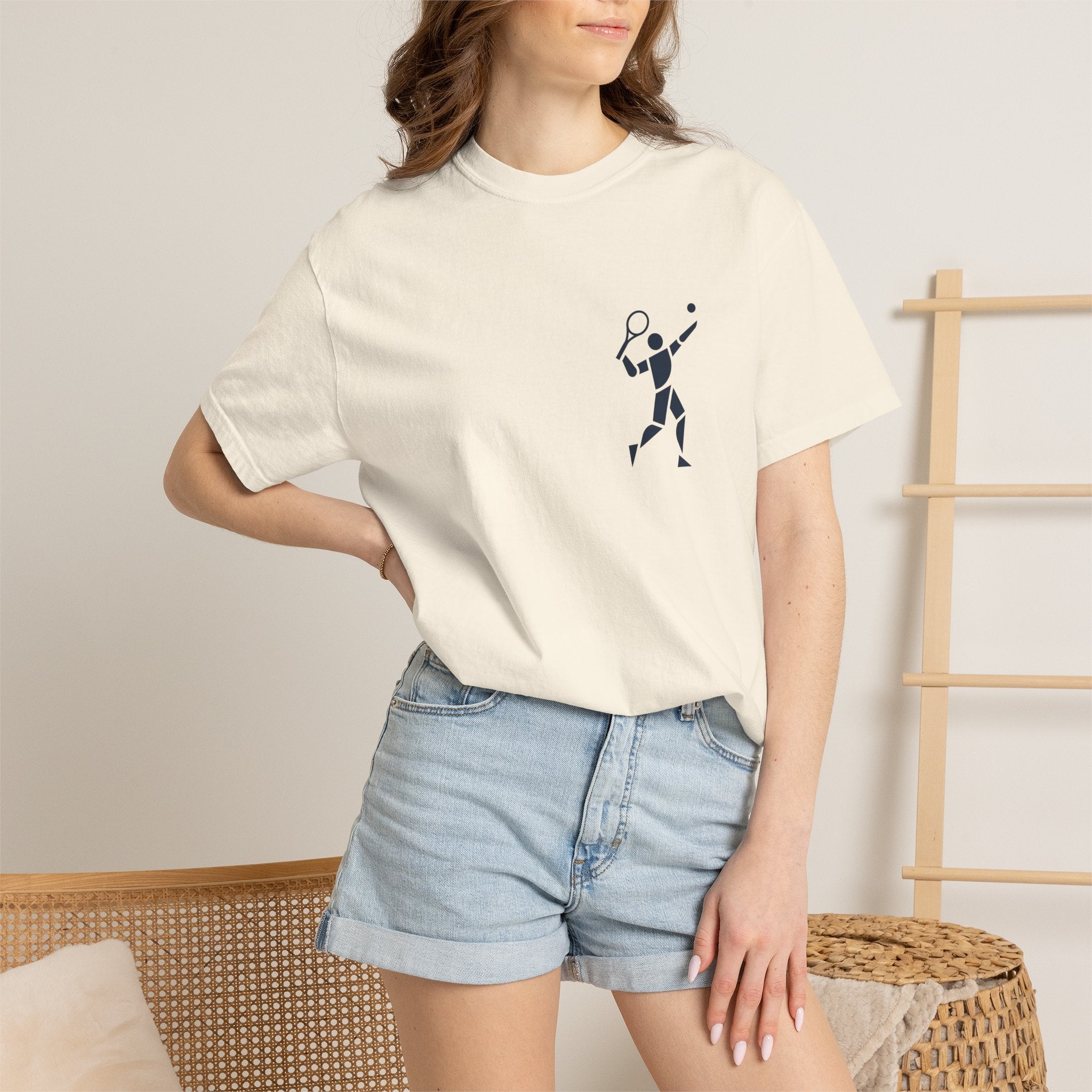 Tennis Player Graphic T-Shirt
