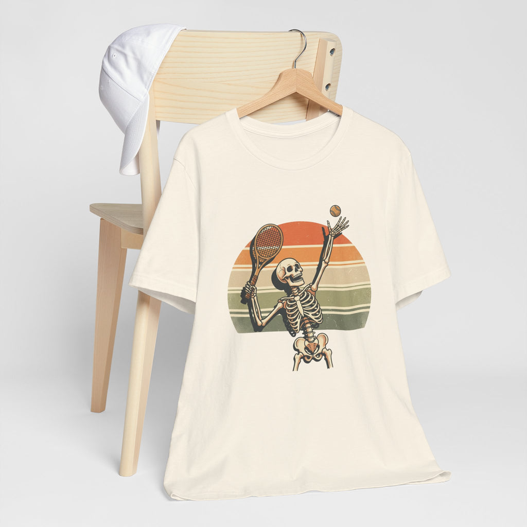 Skeleton Tennis Vintage Sunset Tee