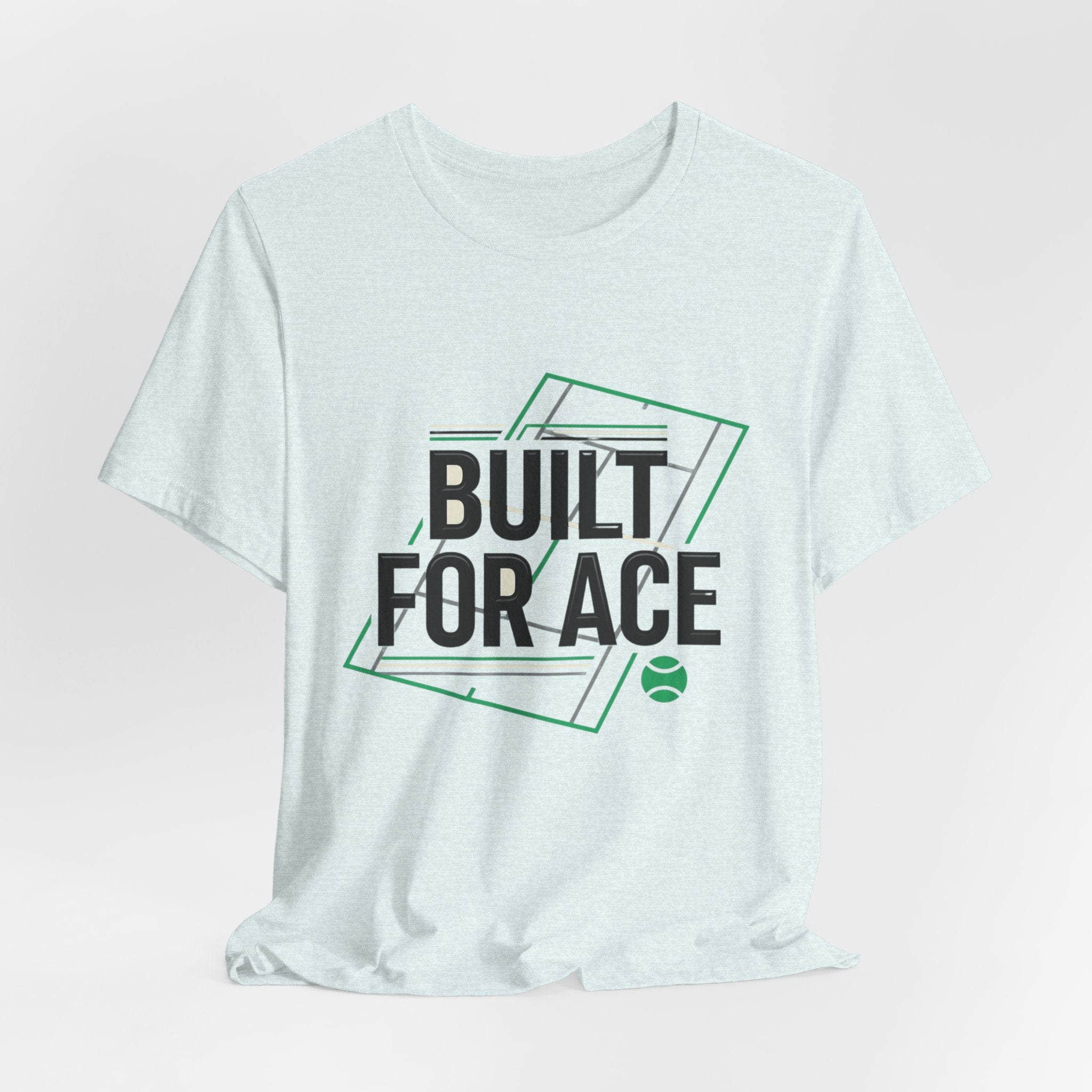 Built For Ace Tennis T‑Shirt – Retro Court Graphic Tee