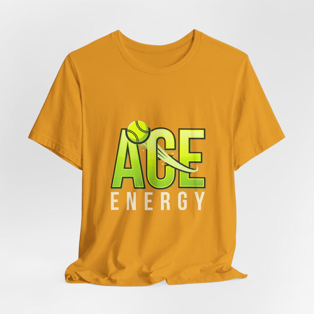 T-Shirt — "Ace Energy" Tennis Graphic Tee