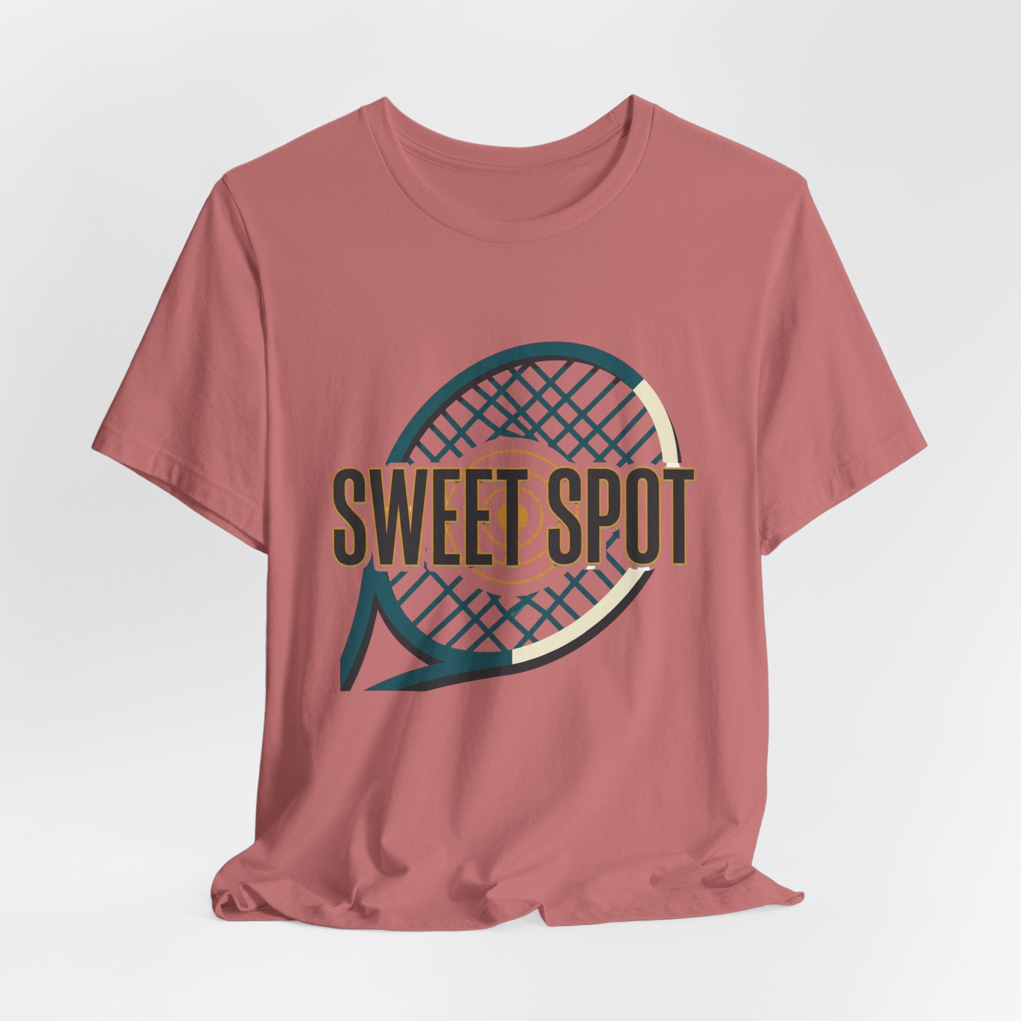 Tennis Tee – “Sweet Spot” Racket Graphic Shirt