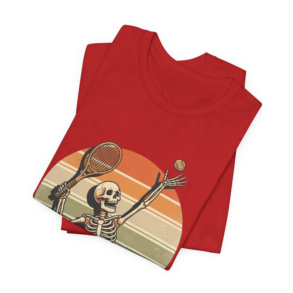 Skeleton Tennis Vintage Sunset Tee