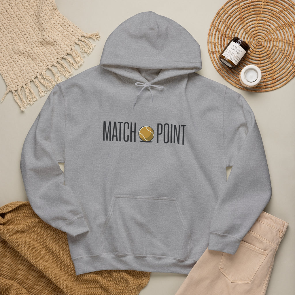 Match Point Tennis Hoodie — 'MATCH POINT' Graphic Pullover