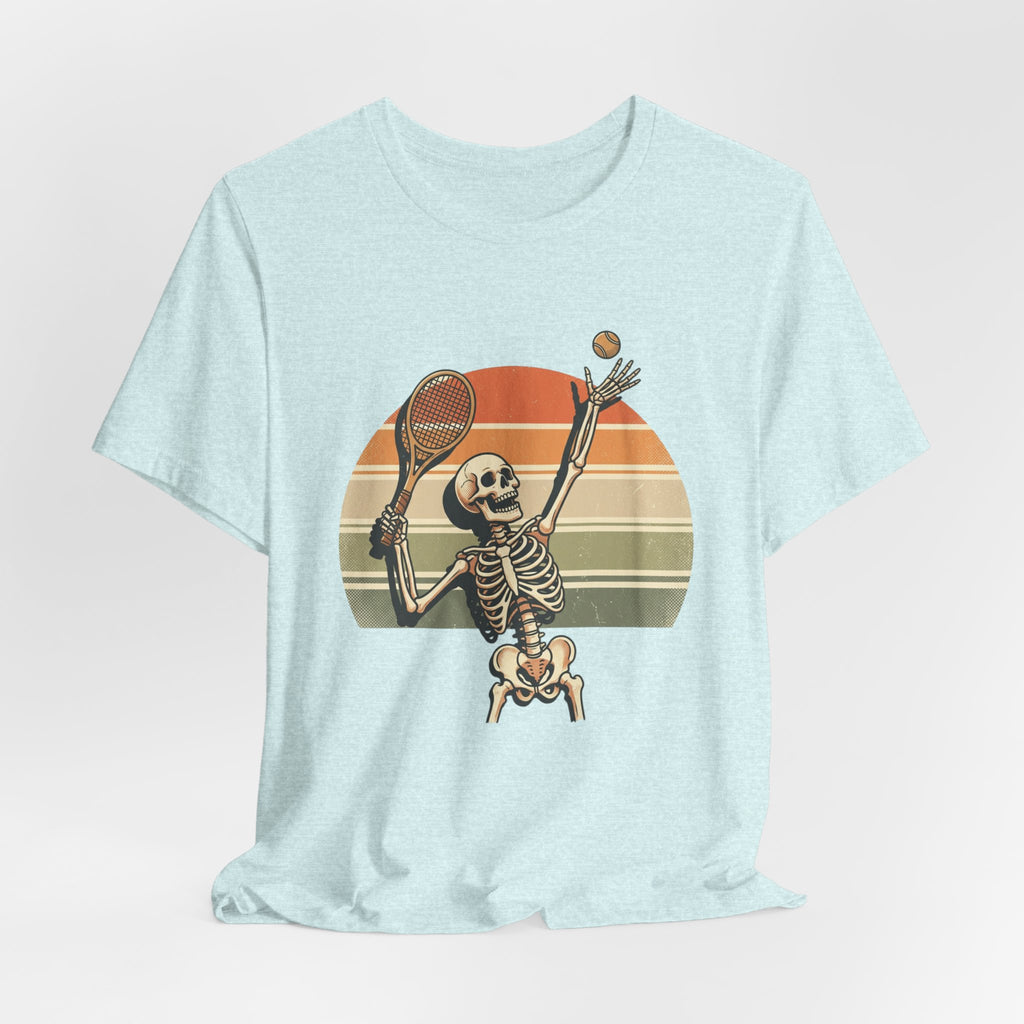 Skeleton Tennis Vintage Sunset Tee