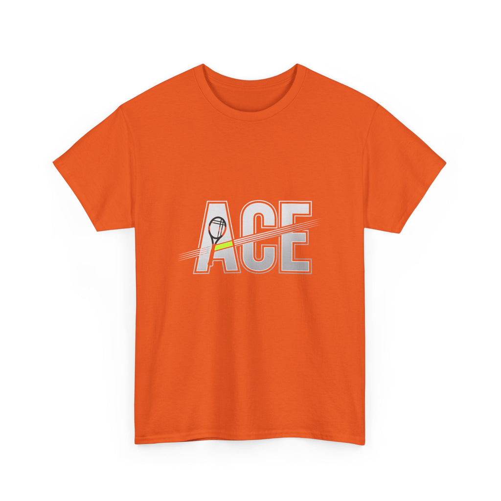 Ace Graphic Tee — Minimal Tennis 'ACE' Design