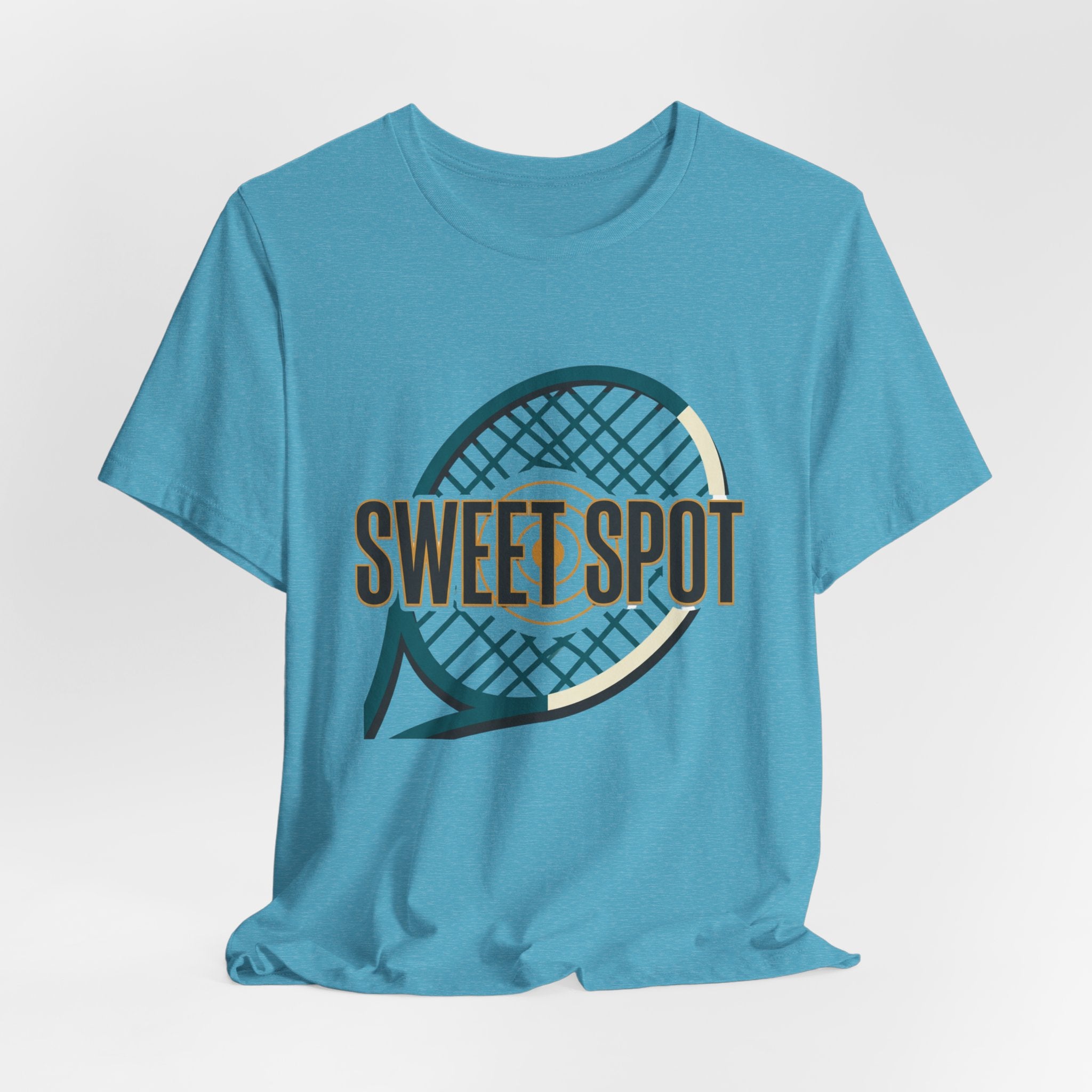 Tennis Tee – “Sweet Spot” Racket Graphic Shirt
