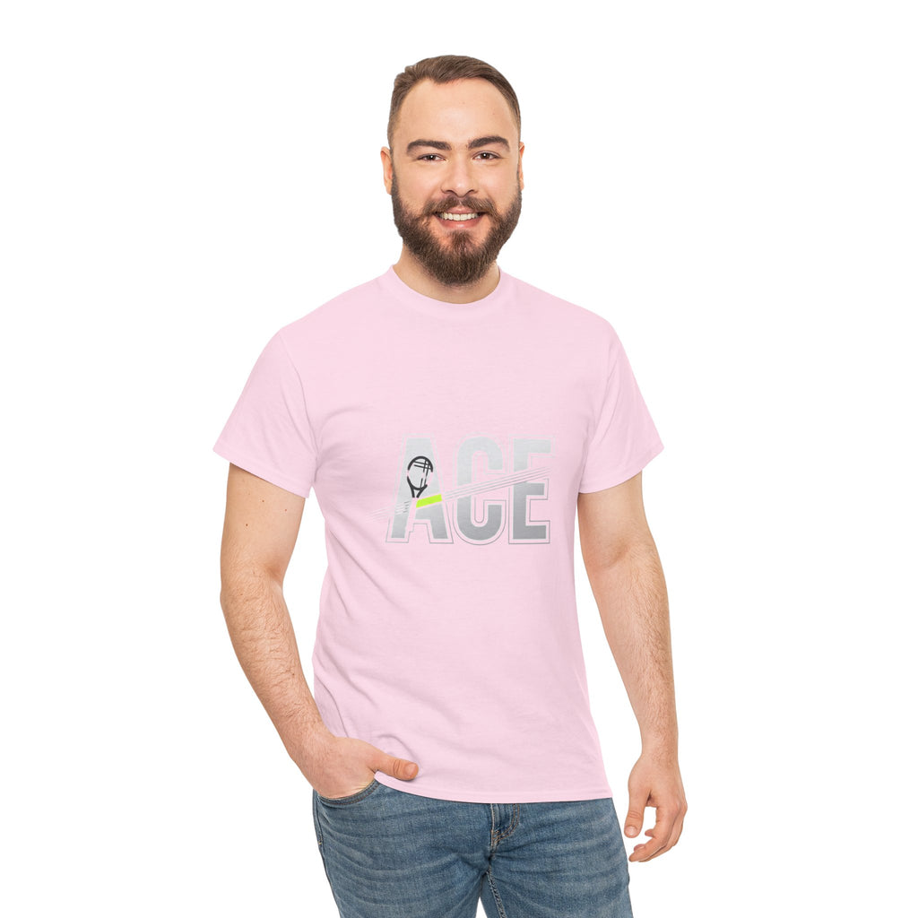 Ace Graphic Tee — Minimal Tennis 'ACE' Design