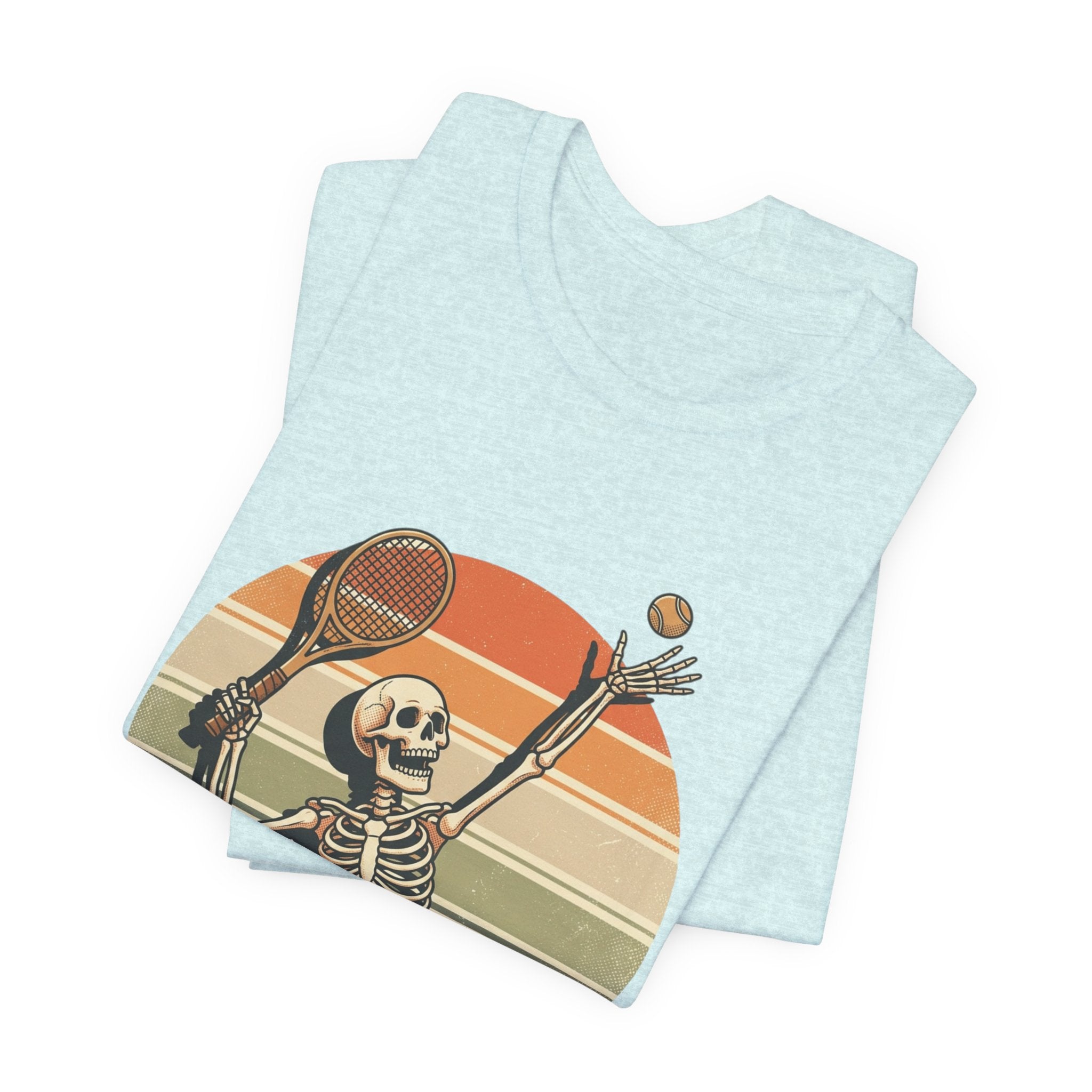 Skeleton Tennis Vintage Sunset Tee
