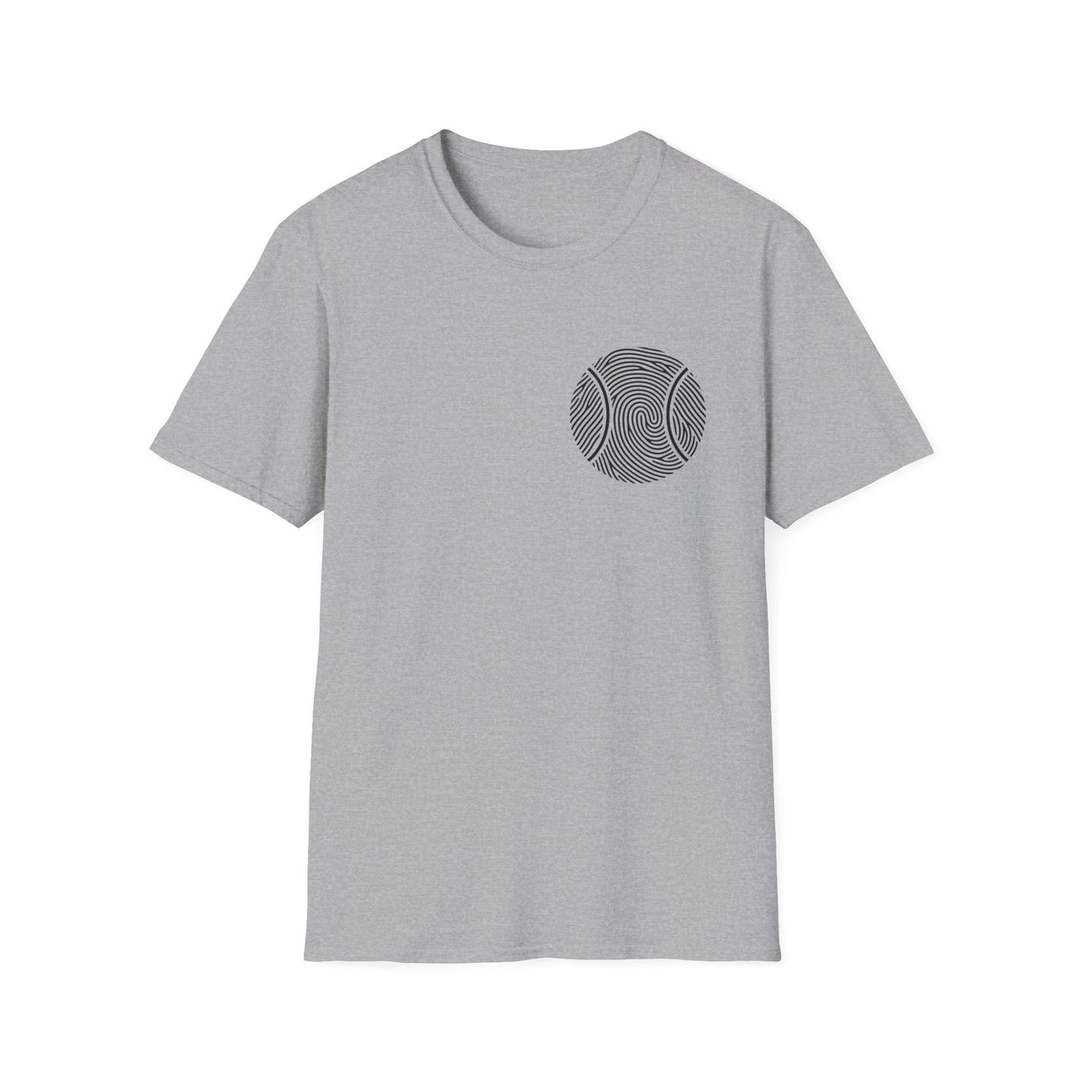 fingerprint tennis ball T-Shirt