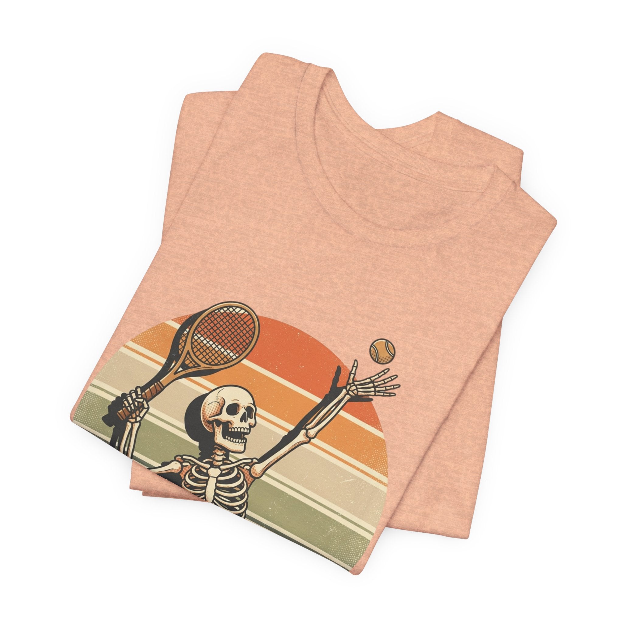Skeleton Tennis Vintage Sunset Tee