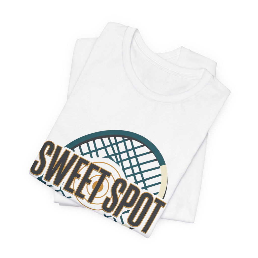 Tennis Tee – “Sweet Spot” Racket Graphic Shirt