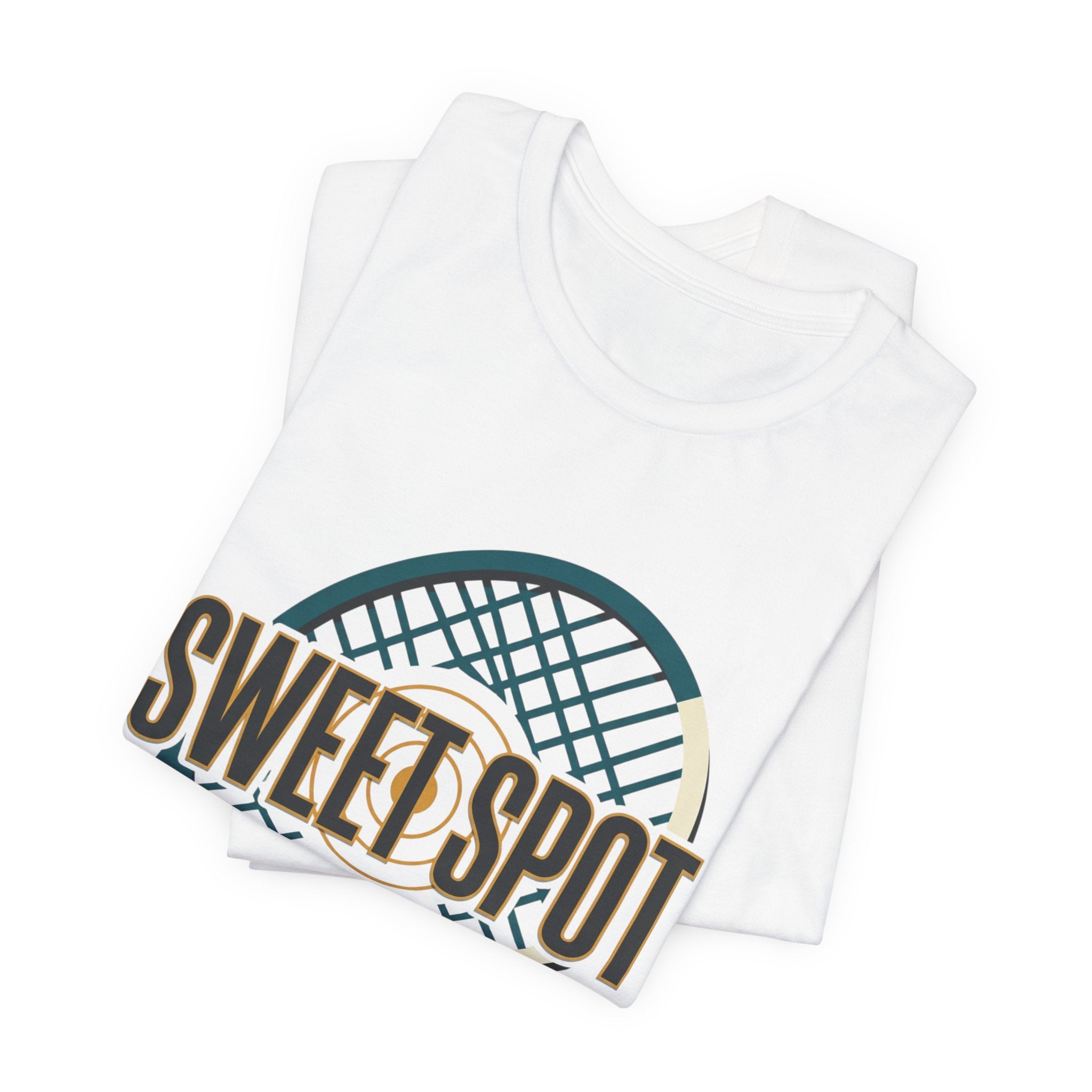 Tennis Tee – “Sweet Spot” Racket Graphic Shirt