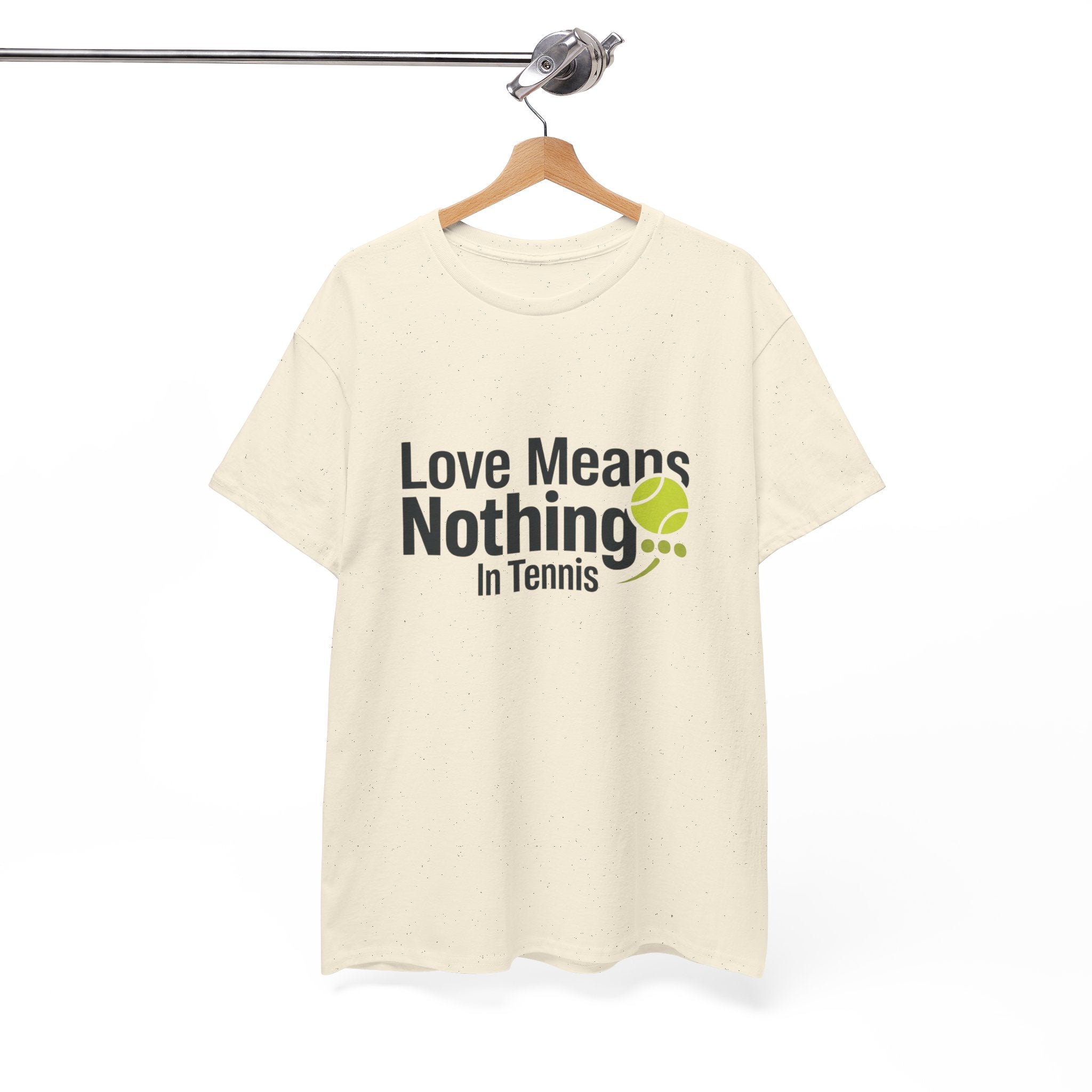 T‑Shirt — "Love Means Nothing in Tennis" Funny Tennis Tee