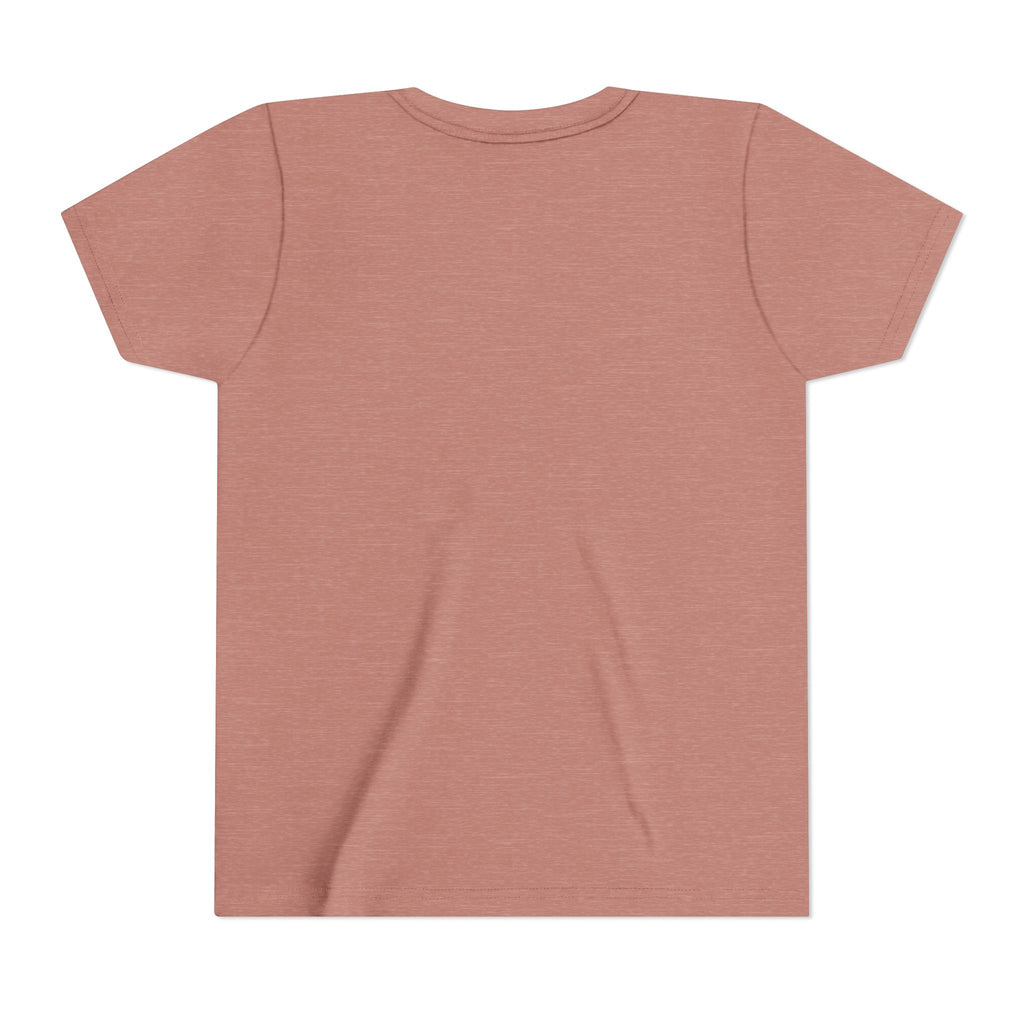 Princess Fairy Kids T-Shirt - Cute Pink Crowned Princess Graphic Youth Tee