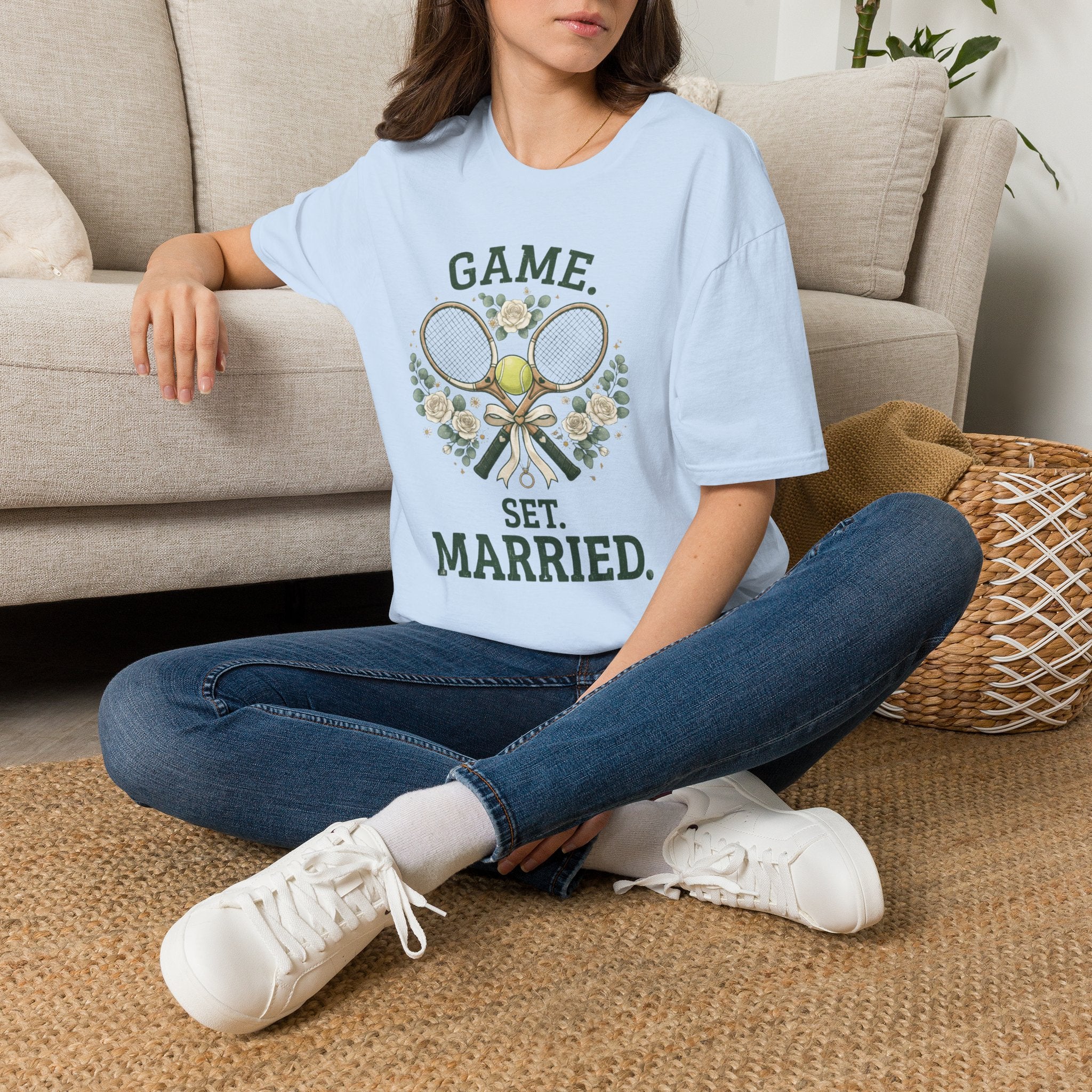 T-Shirt — "Game. Set. Married."