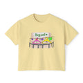 Cute Hangers Coffee Balcony Women's Boxy Tee