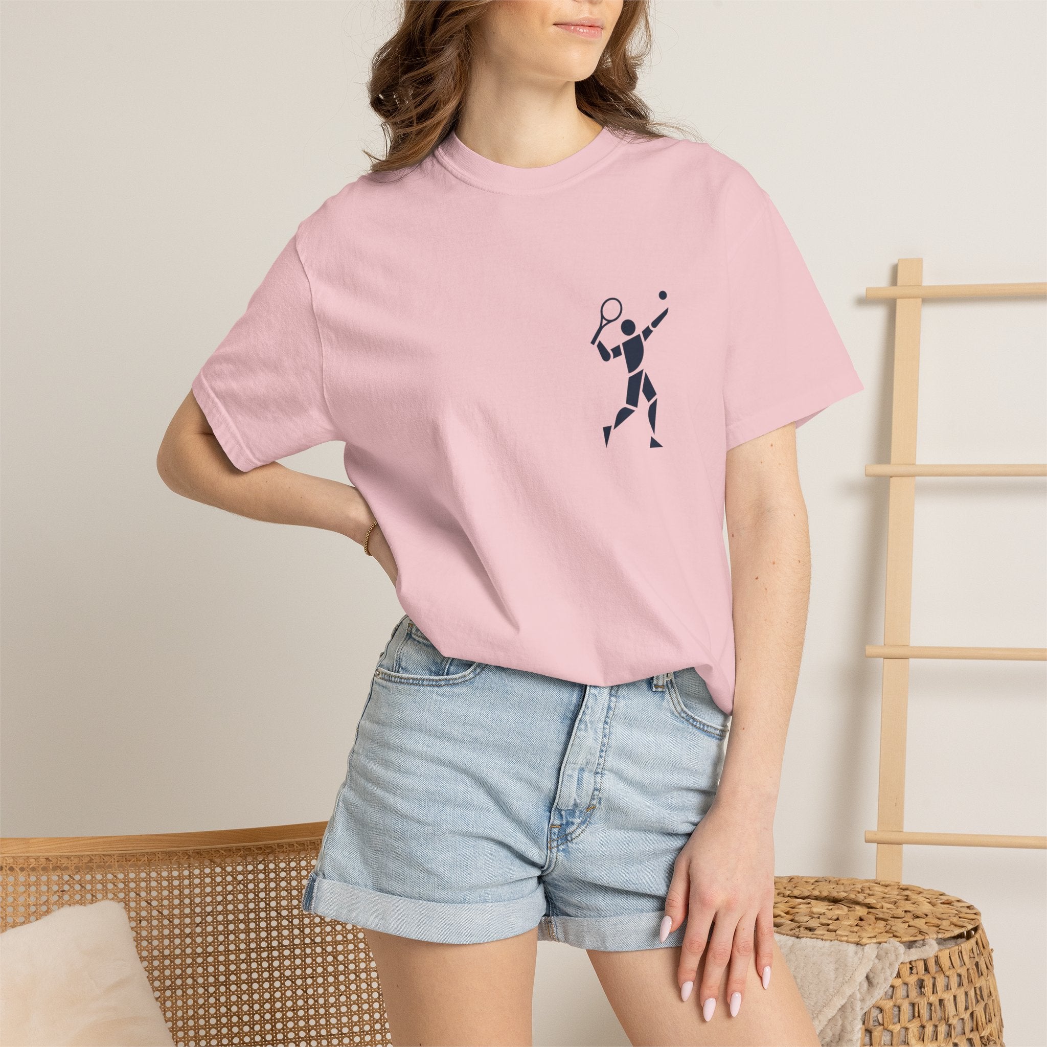 Tennis Player Graphic T-Shirt