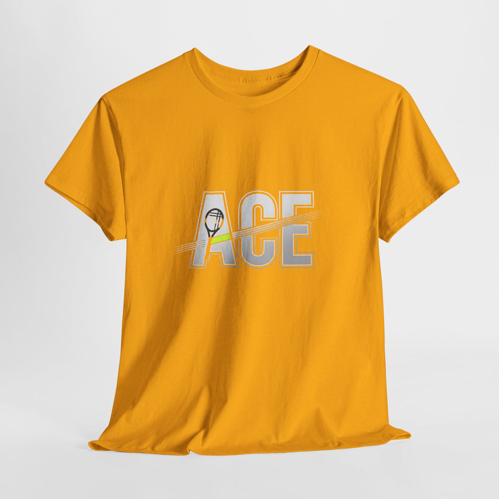 Ace Graphic Tee — Minimal Tennis 'ACE' Design