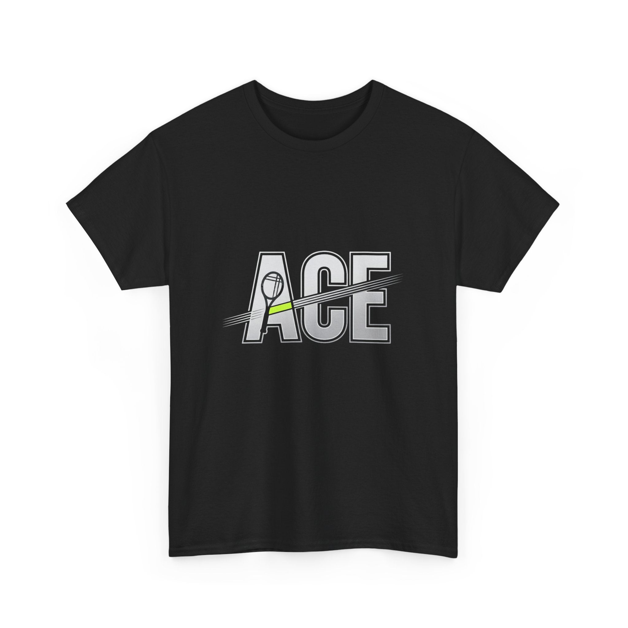 Ace Graphic Tee — Minimal Tennis 'ACE' Design